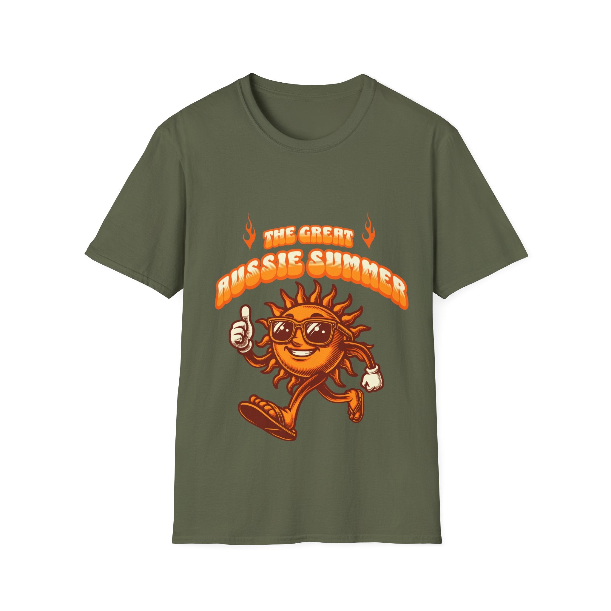 Aussie Summer Unisex Softstyle T-Shirt