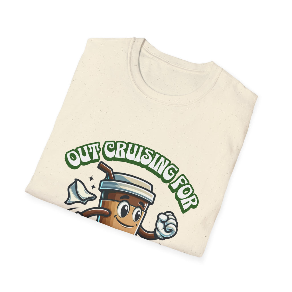 Cruising for Coffee Unisex Softstyle T-Shirt