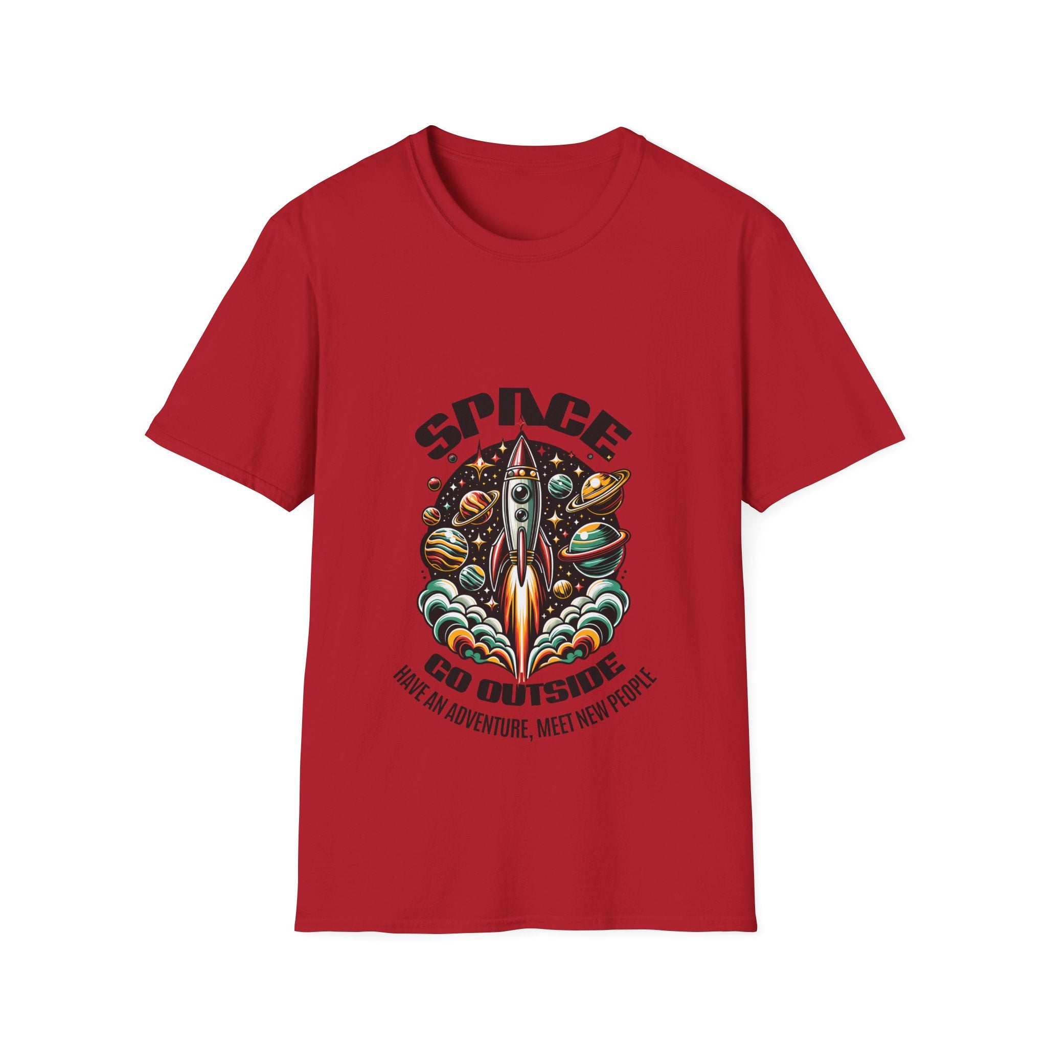 Space Unisex Softstyle T-Shirt