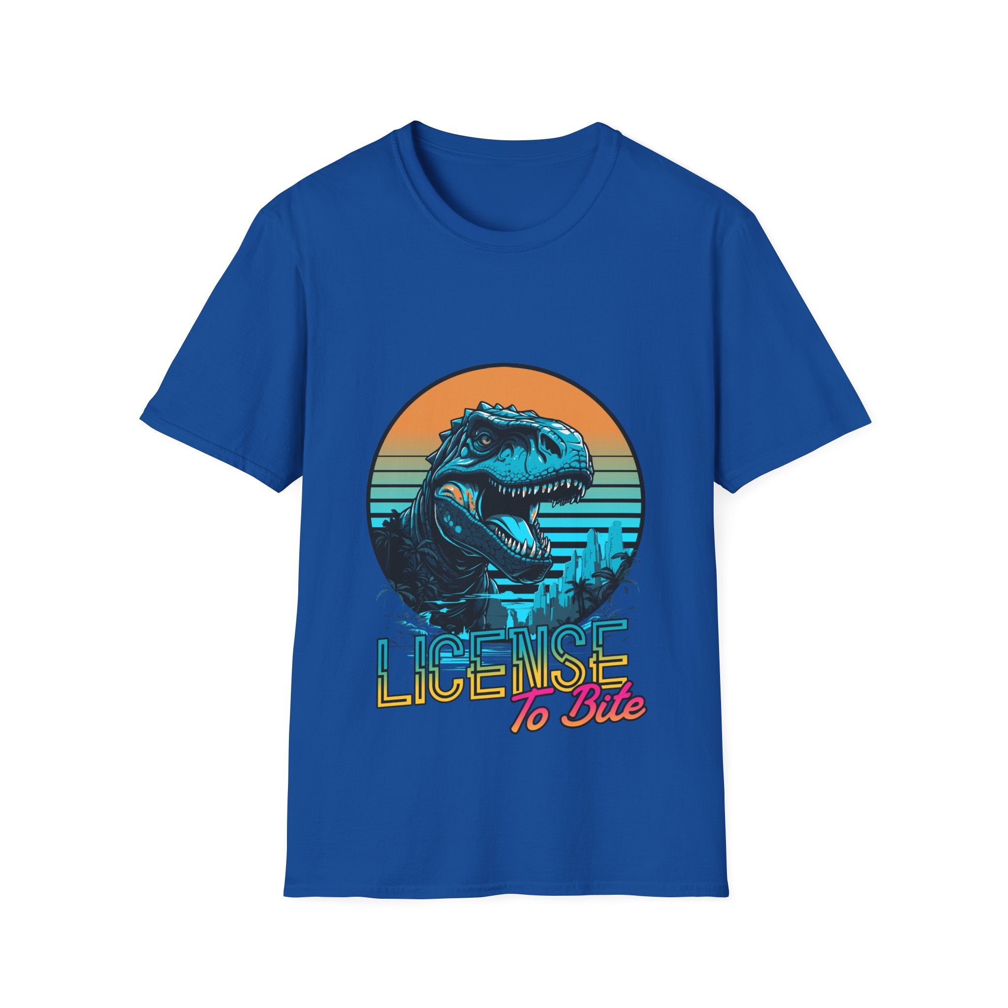 License to Bite Unisex Softstyle T-Shirt