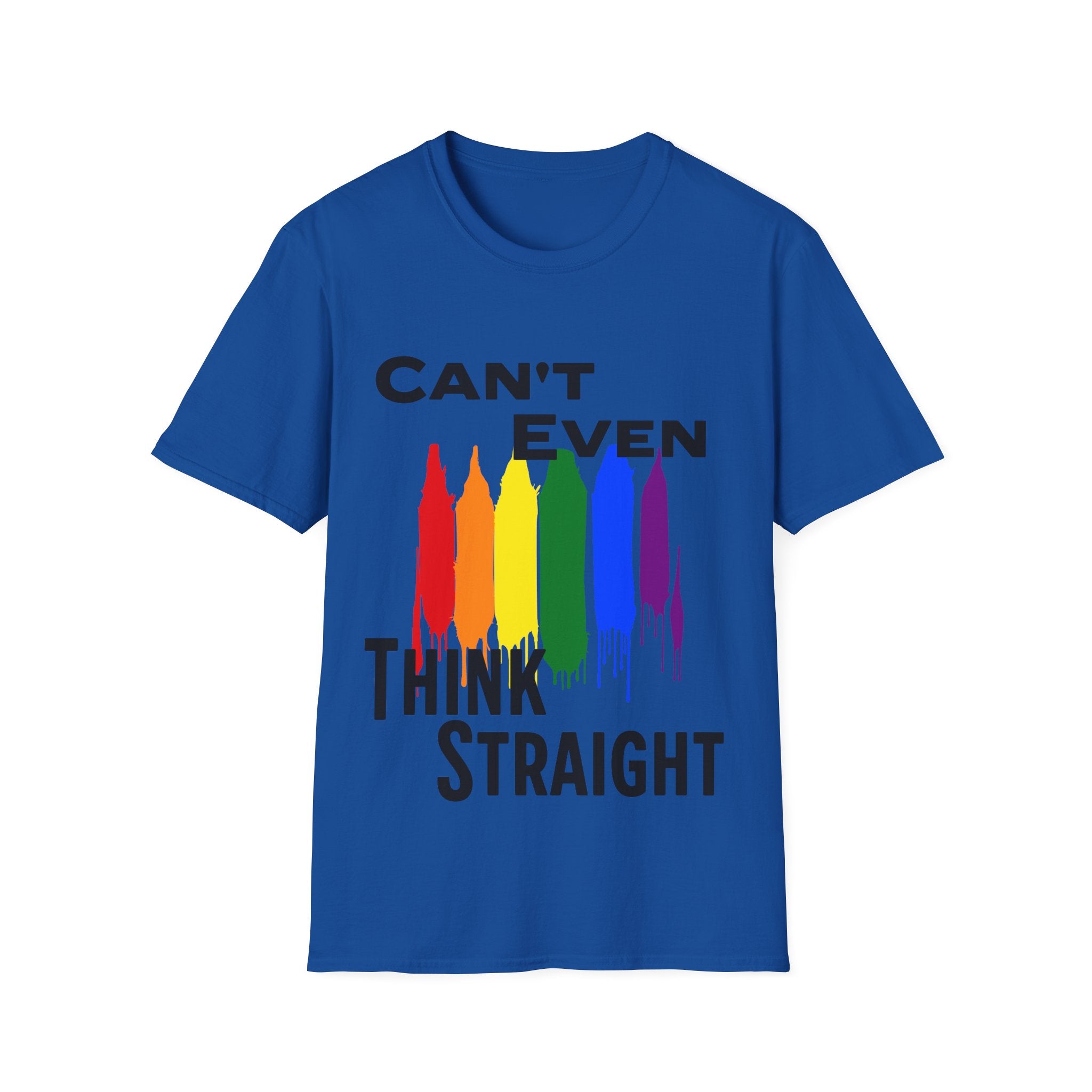 Think Straight Unisex Softstyle T-Shirt