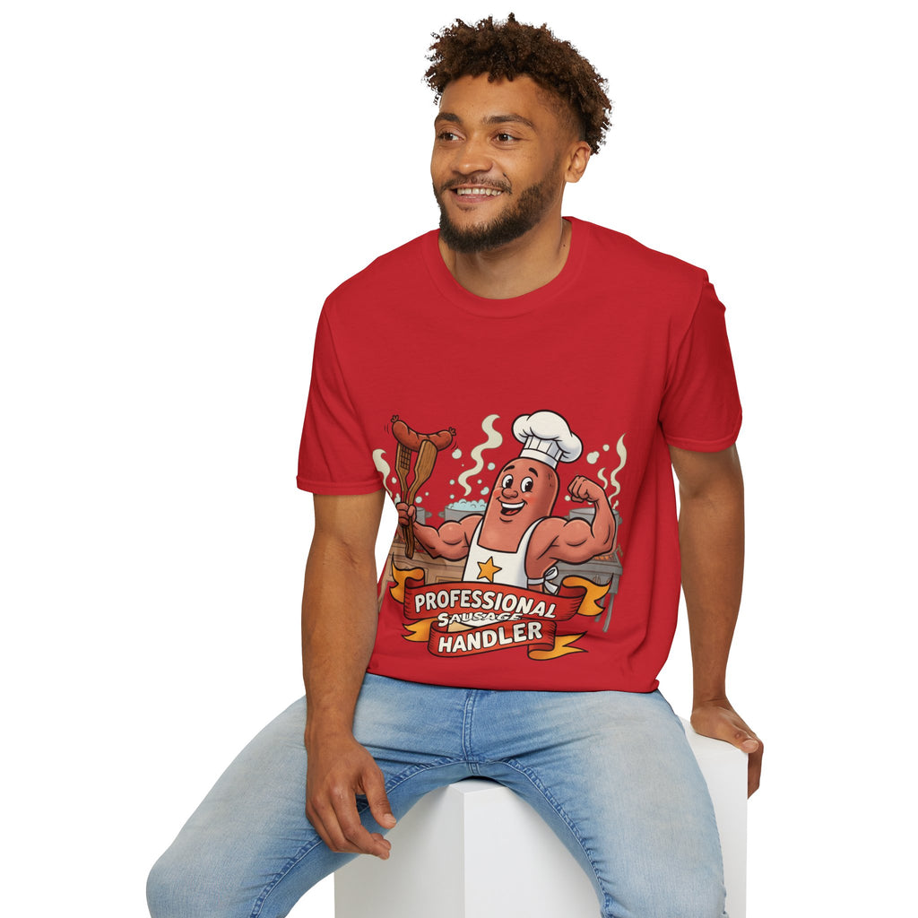 Sausage Handler Unisex Softstyle T-Shirt