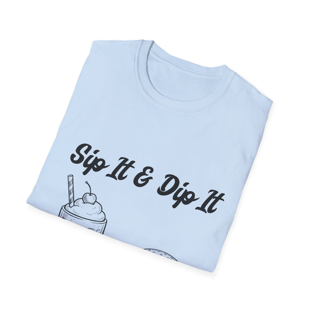 Sip it & Dip It Unisex Softstyle T-Shirt