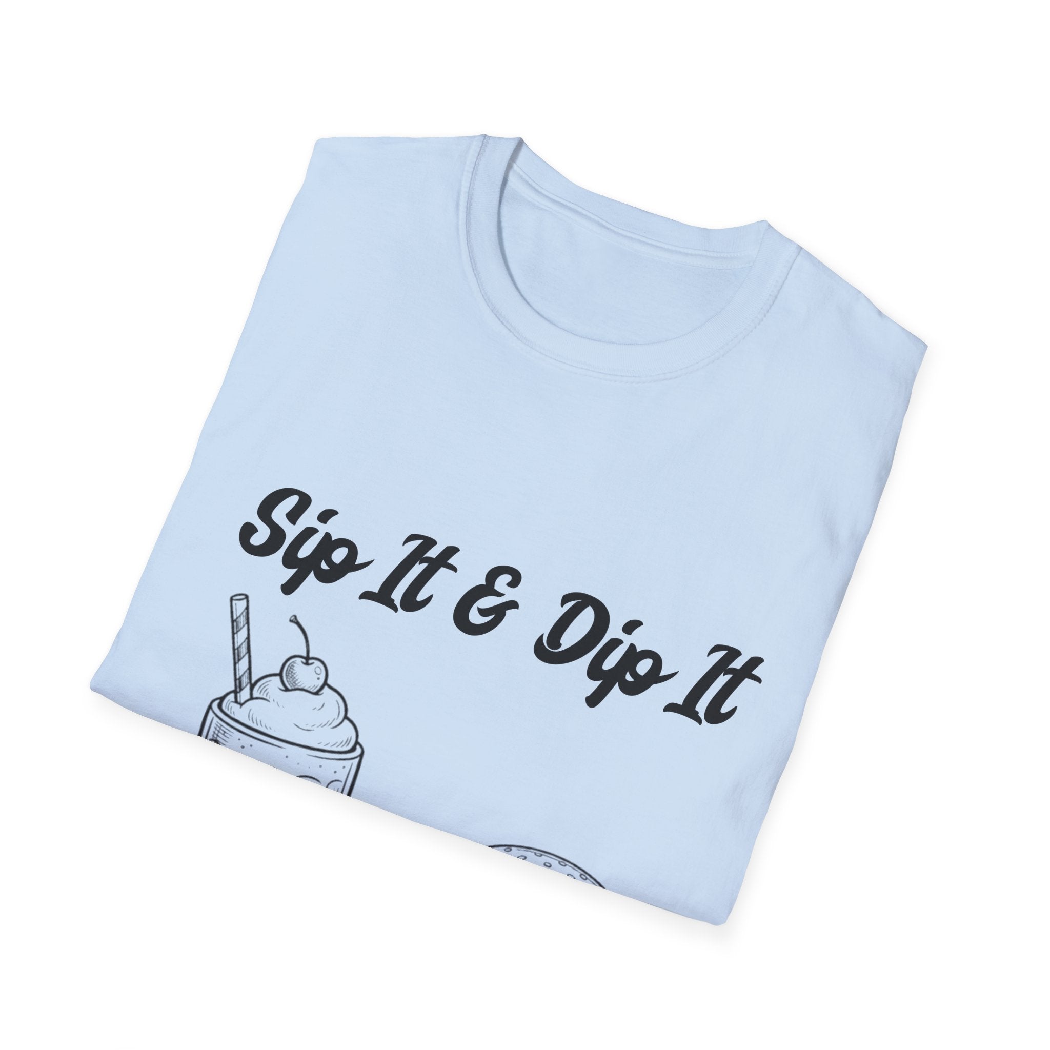 Sip it & Dip It Unisex Softstyle T-Shirt