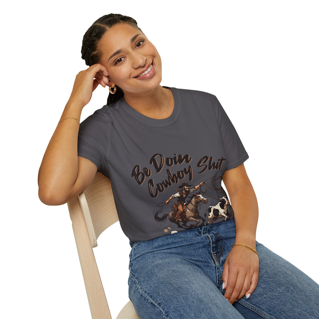 Cowboy Shit Unisex Softstyle T-Shirt