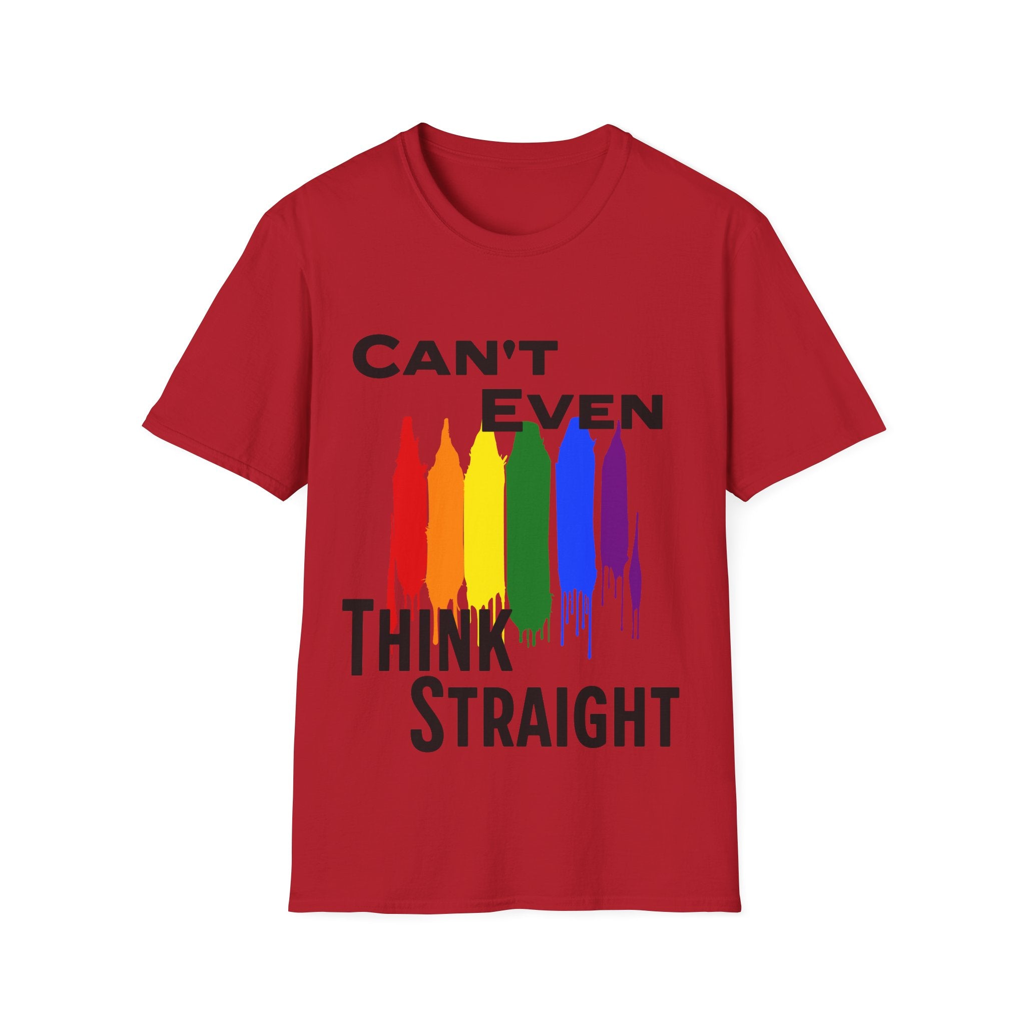 Think Straight Unisex Softstyle T-Shirt