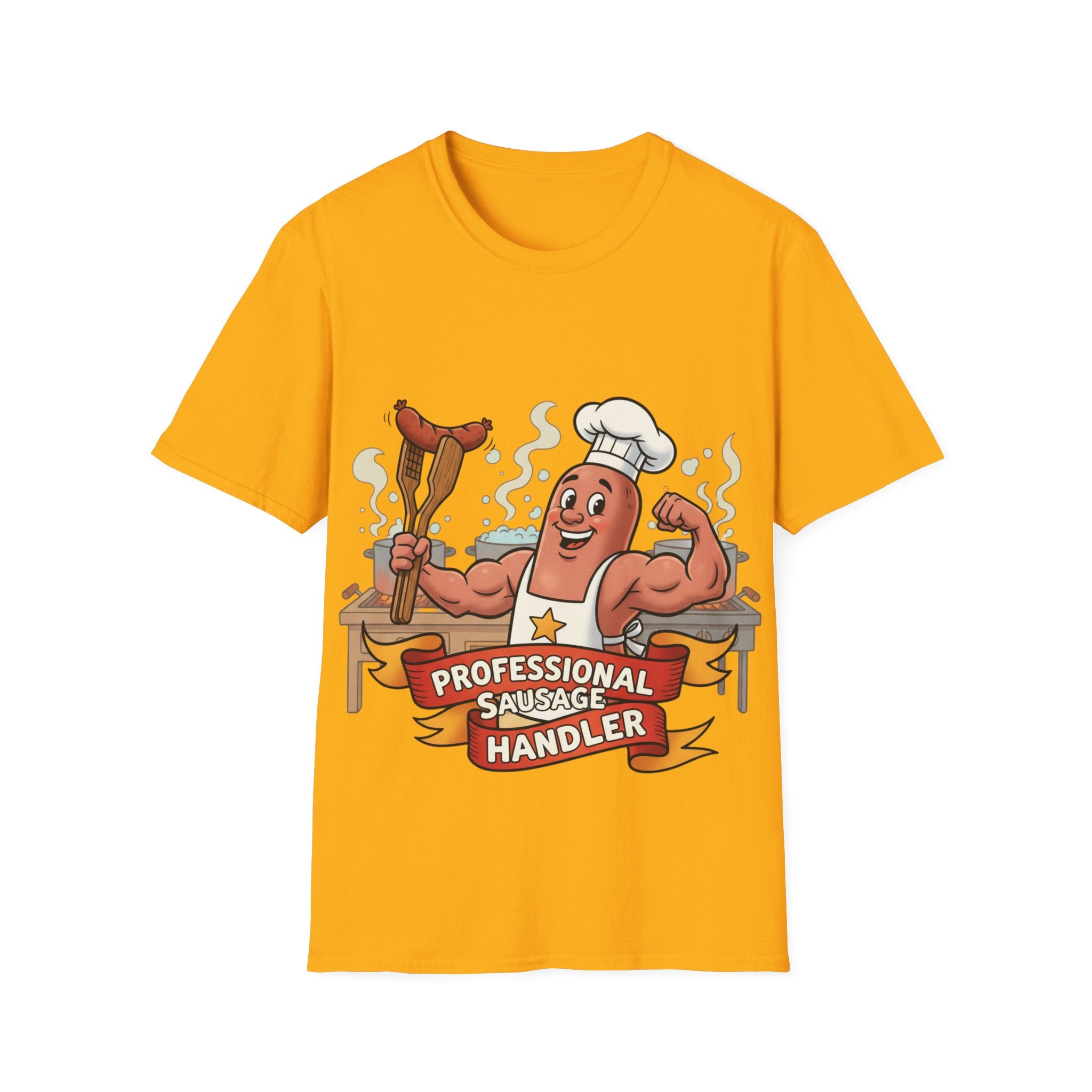 Sausage Handler Unisex Softstyle T-Shirt