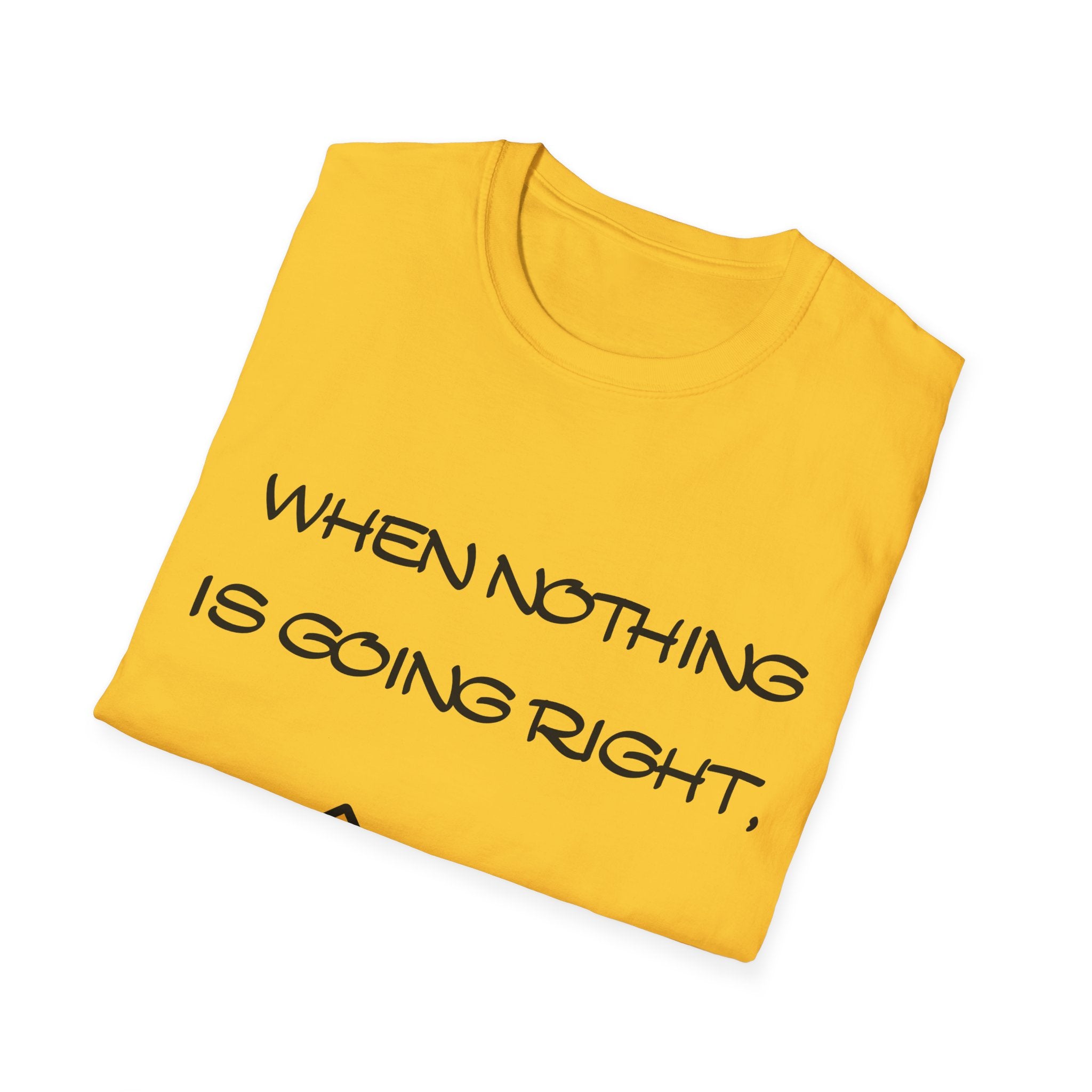 Make a Left Unisex Softstyle T-Shirt