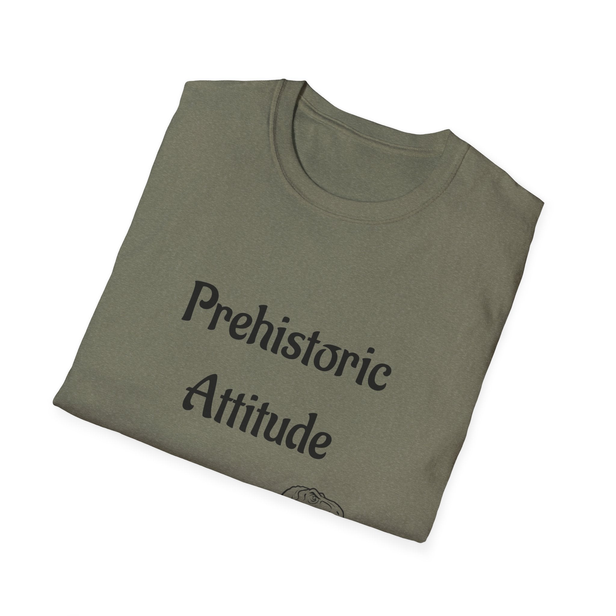 Prehistoric Attitude Unisex Softstyle T-Shirt