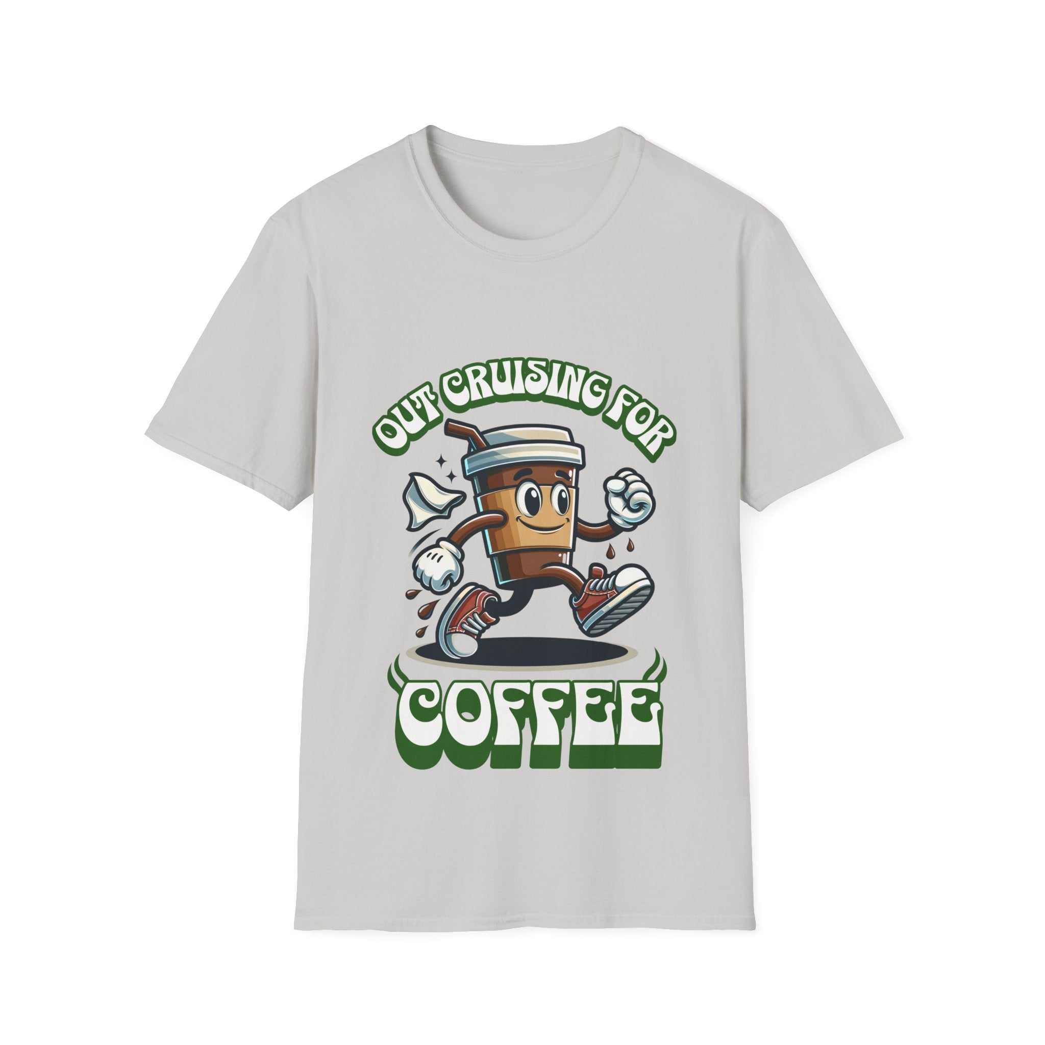 Cruising for Coffee Unisex Softstyle T-Shirt