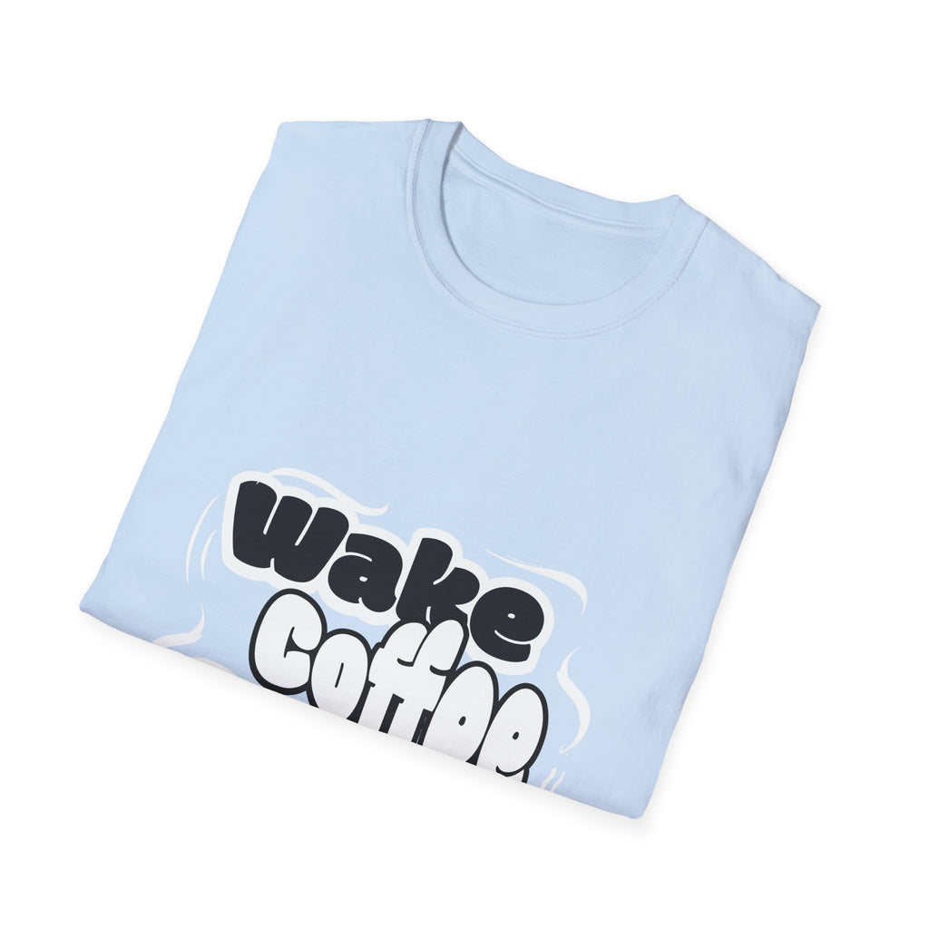 Wake Coffee Unisex Softstyle T-Shirt