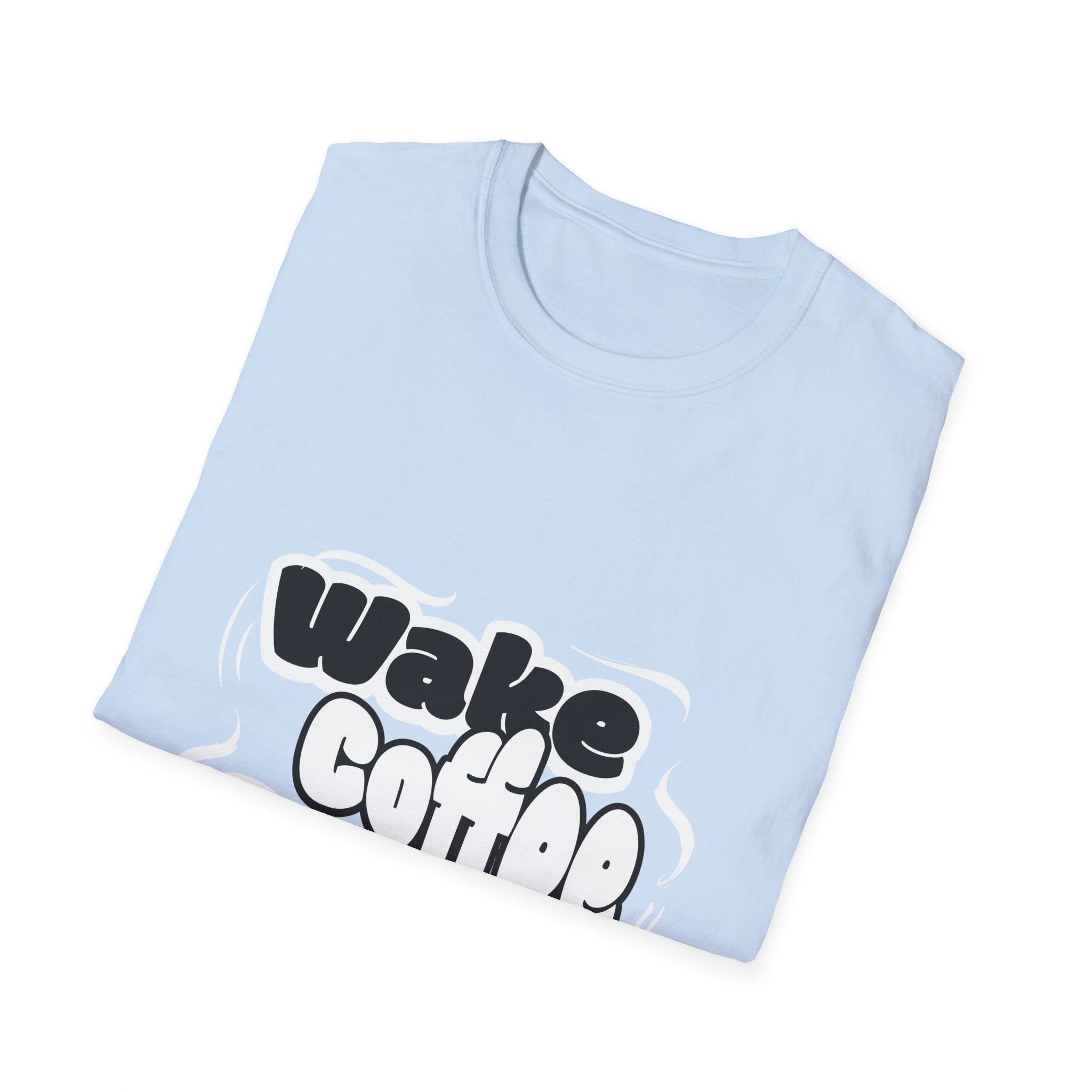 Wake Coffee Unisex Softstyle T-Shirt