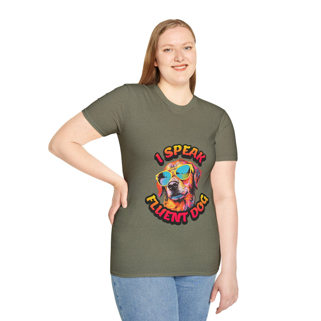 Fluent Dog Unisex Softstyle T-Shirt