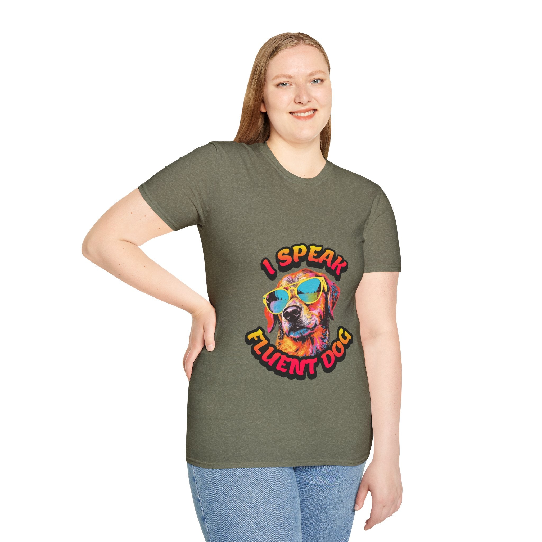 Fluent Dog Unisex Softstyle T-Shirt