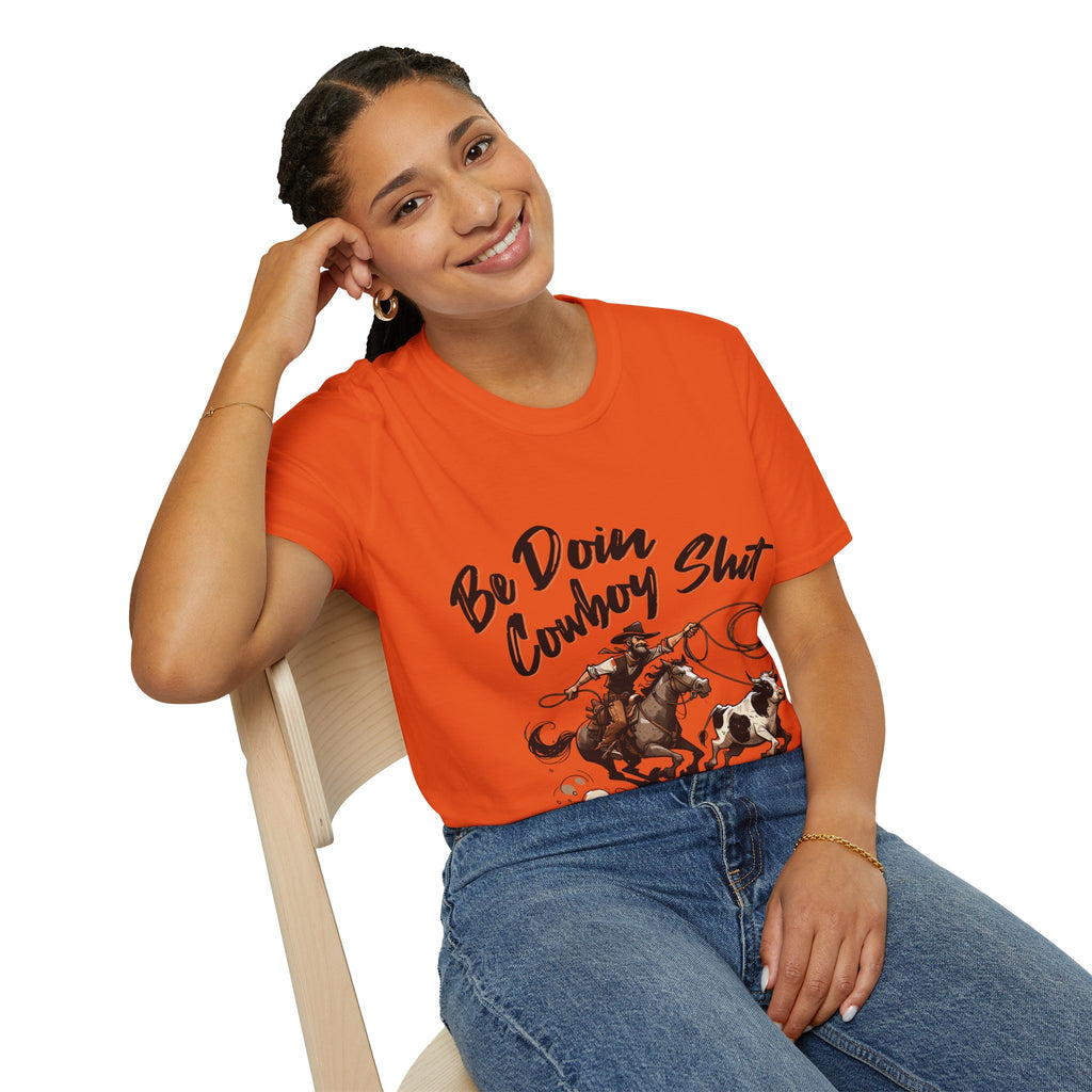 Cowboy Shit Unisex Softstyle T-Shirt