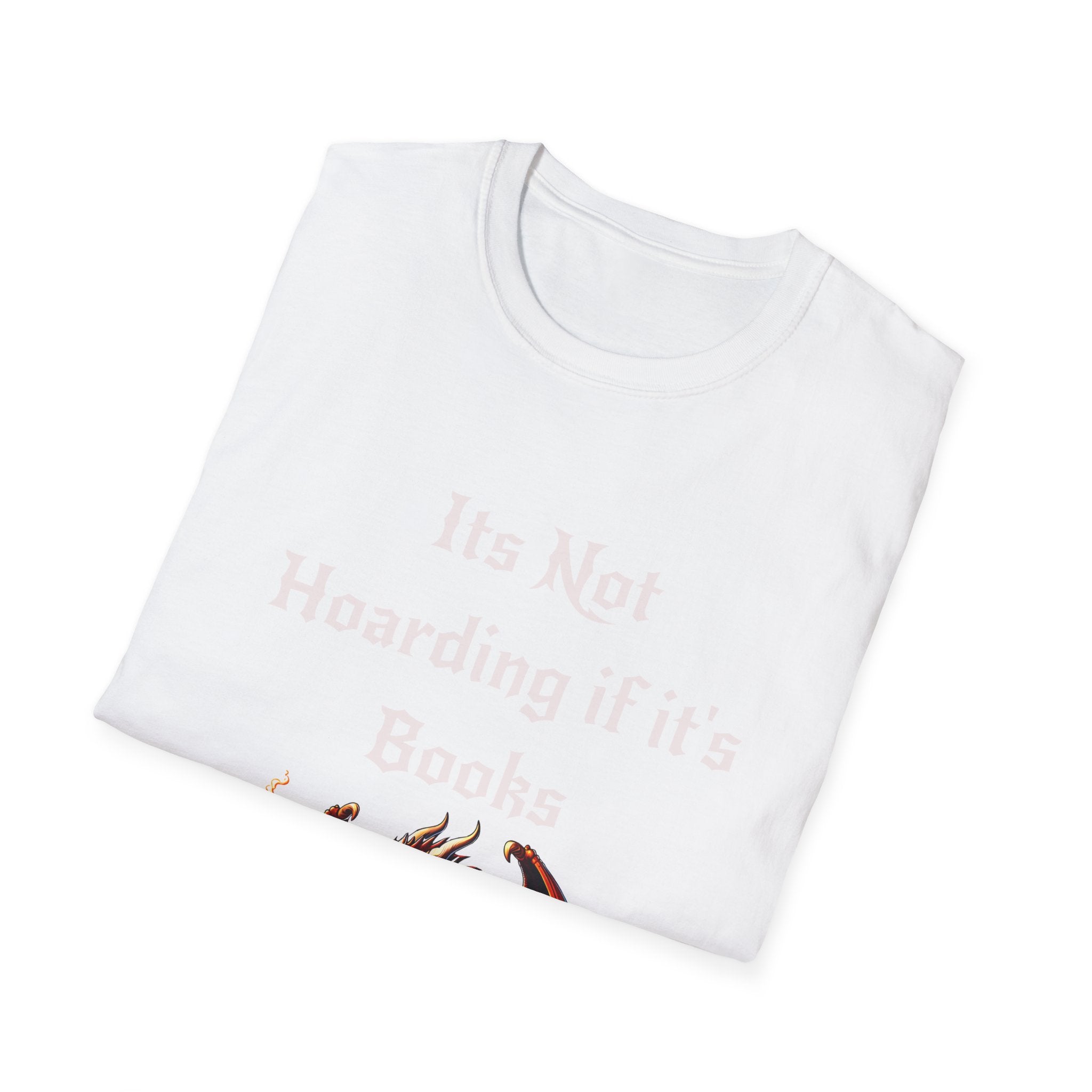 Hoarding Books Unisex Softstyle T-Shirt