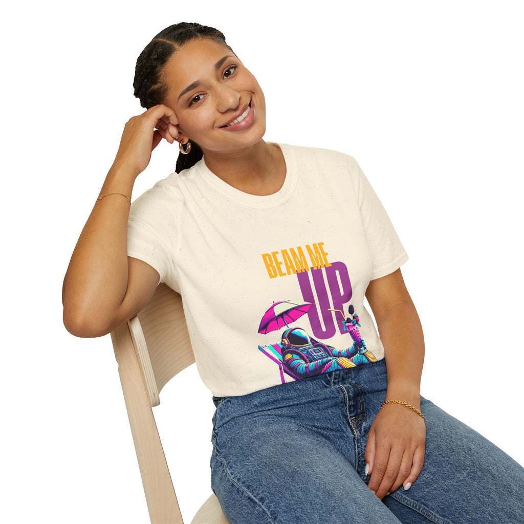 Beam Me Up Unisex Softstyle T-Shirt