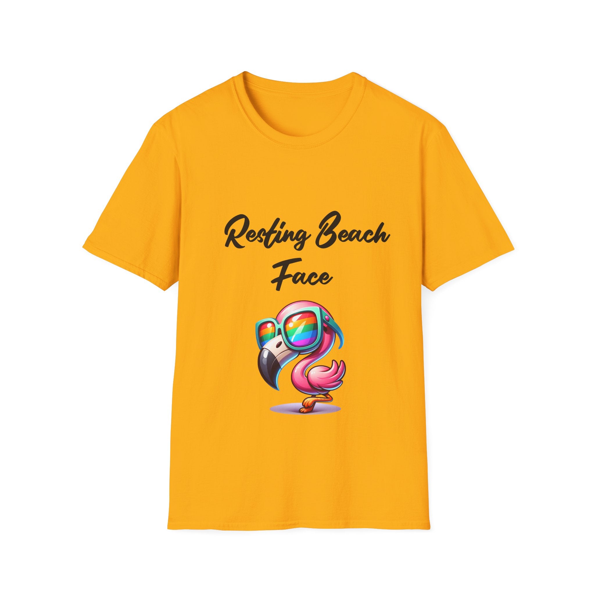 Beach Face Unisex Softstyle T-Shirt