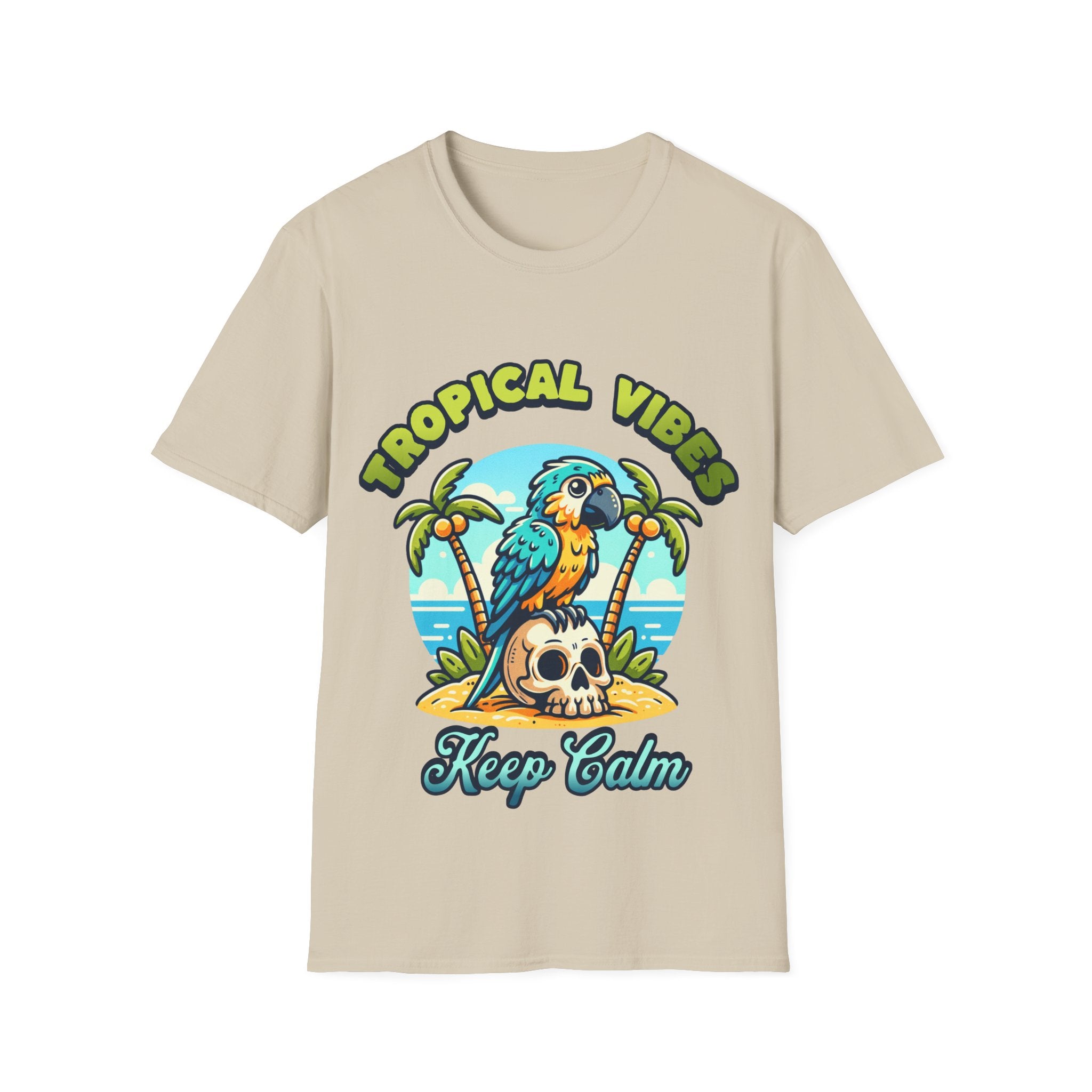 Tropical Vibes Unisex Softstyle T-Shirt