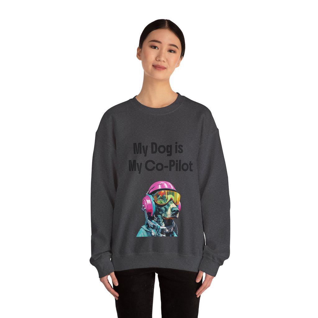 Co-pilot Unisex Heavy Blend™ Crewneck Sweatshirt