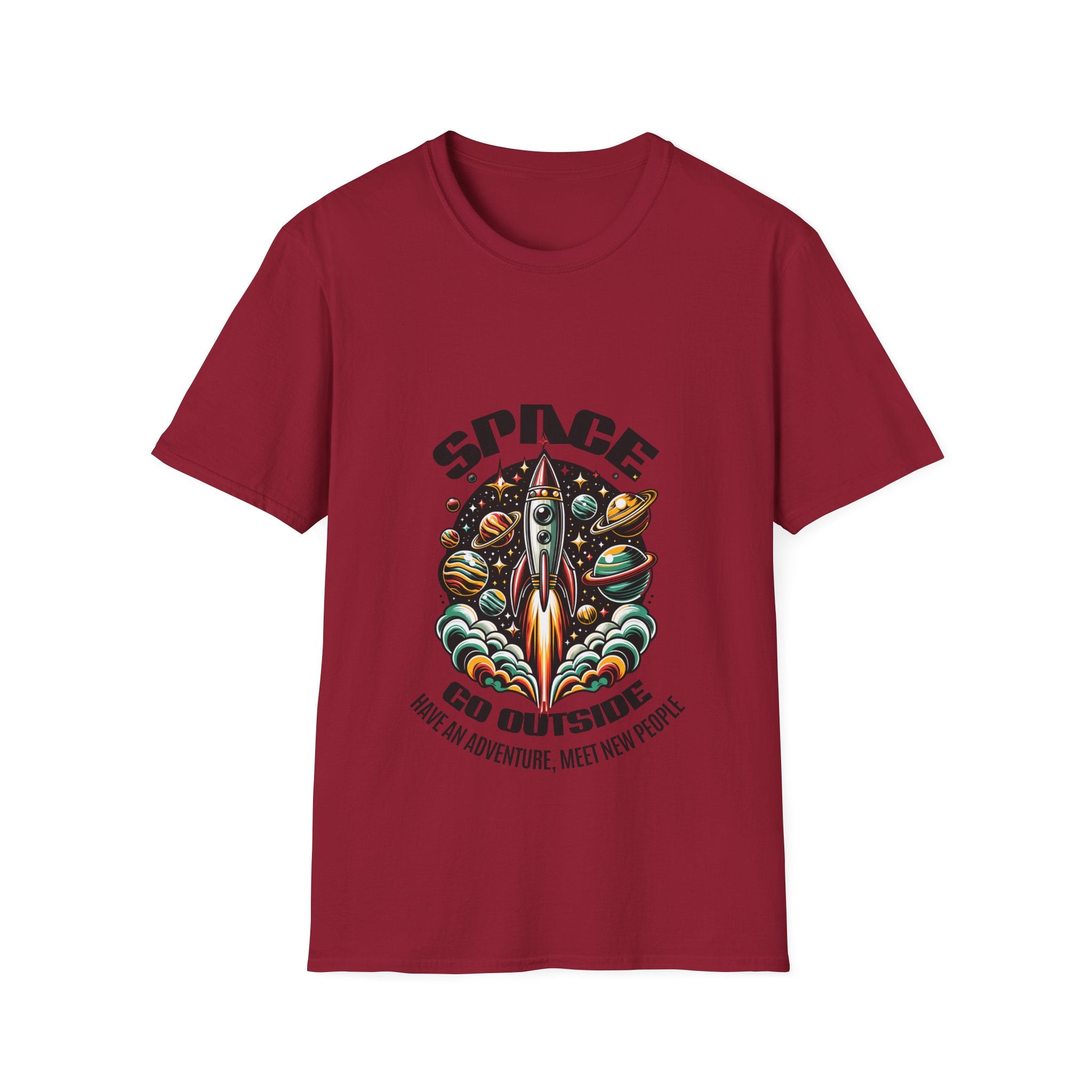 Space Unisex Softstyle T-Shirt