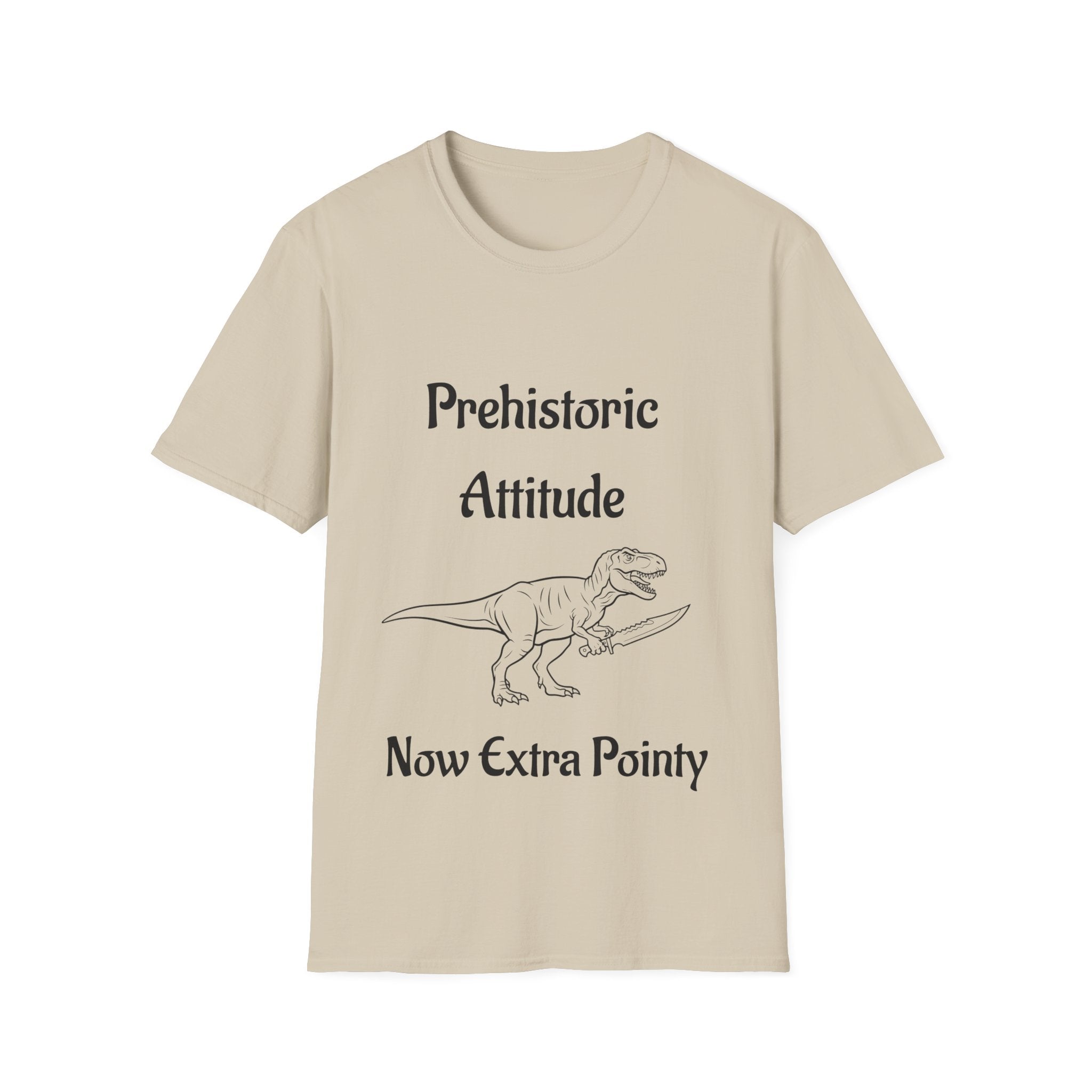 Prehistoric Attitude Unisex Softstyle T-Shirt