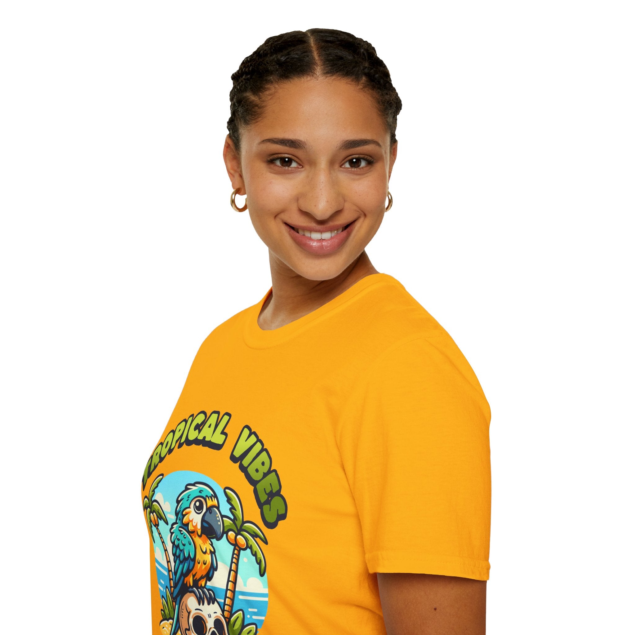 Tropical Vibes Unisex Softstyle T-Shirt