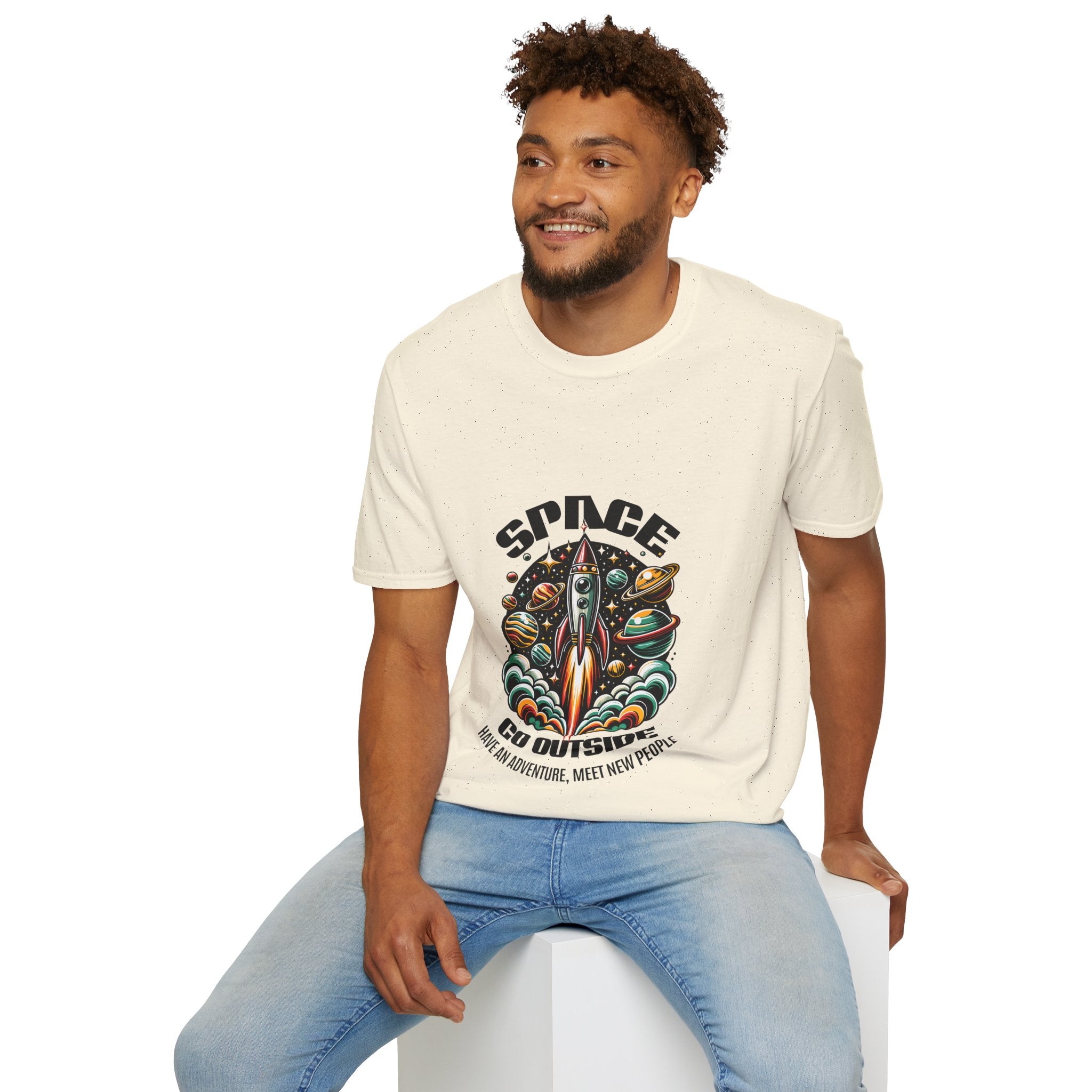 Space Unisex Softstyle T-Shirt