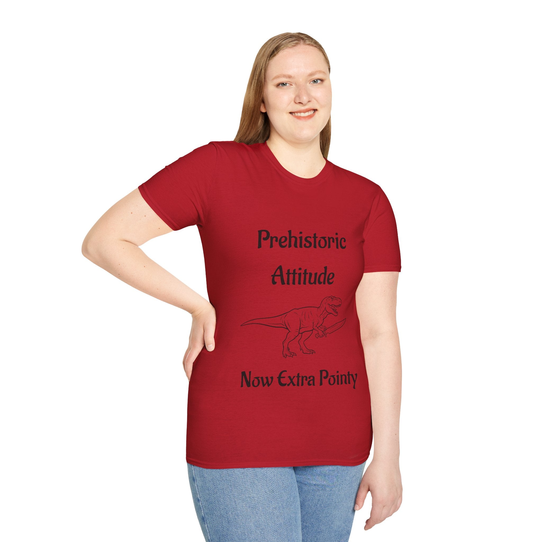 Prehistoric Attitude Unisex Softstyle T-Shirt