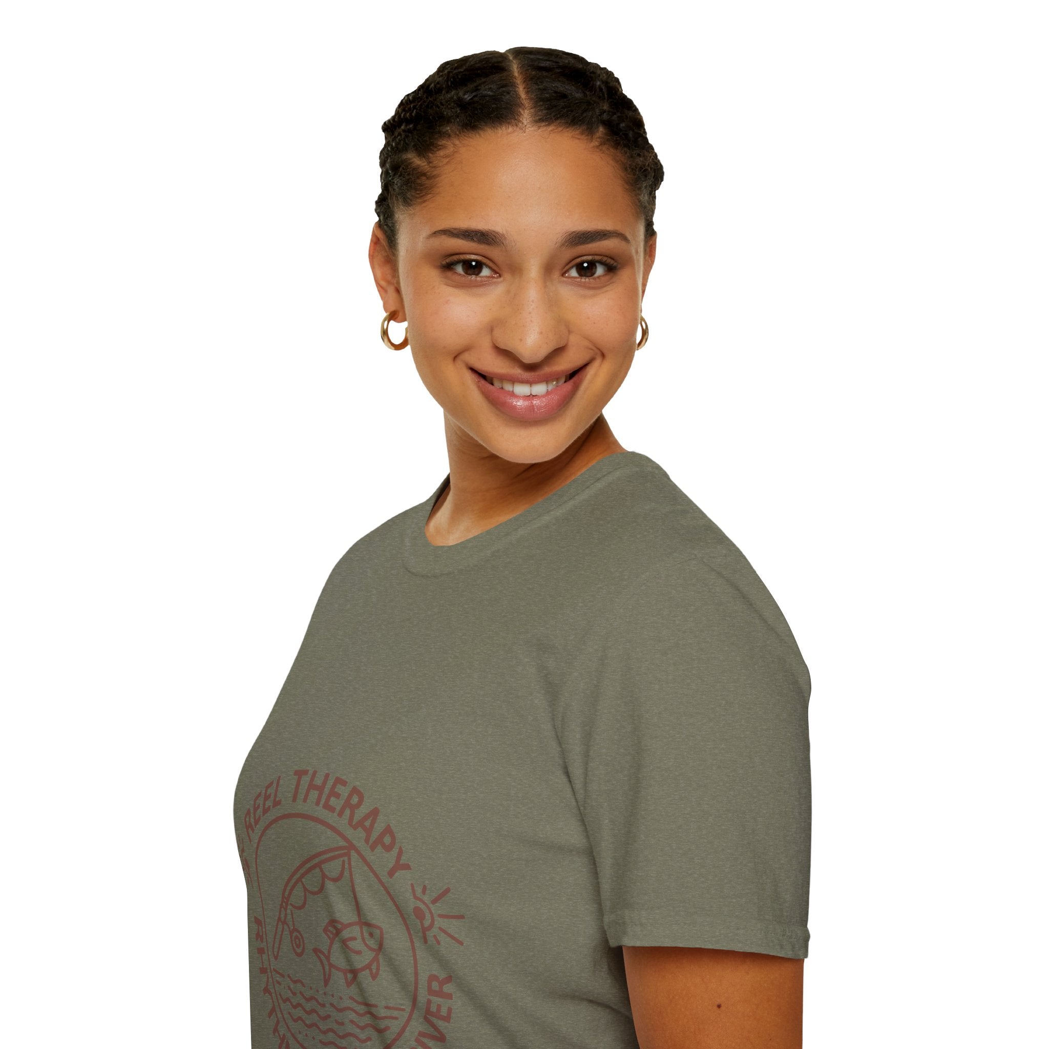 Reel Therapy Unisex Softstyle T-Shirt