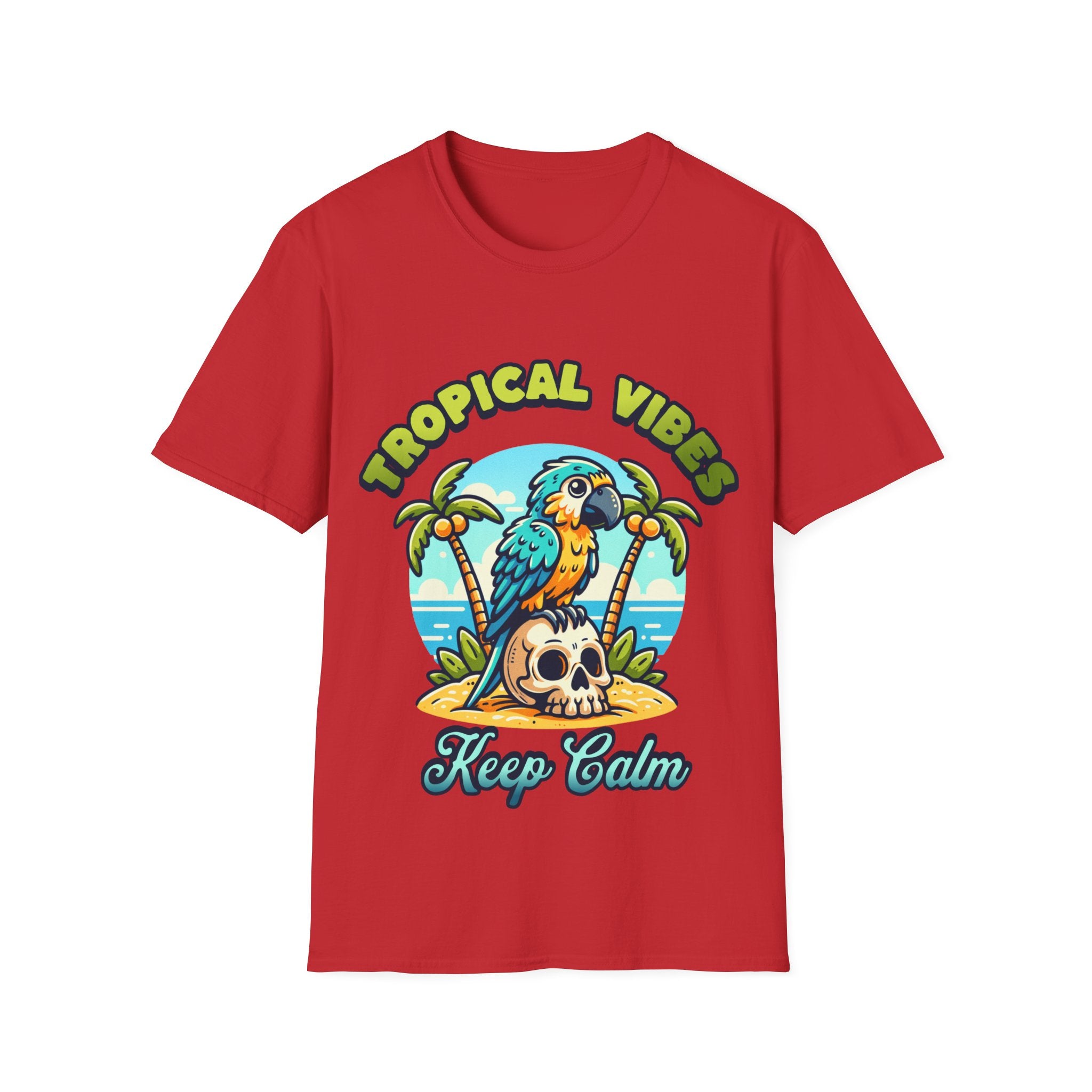 Tropical Vibes Unisex Softstyle T-Shirt