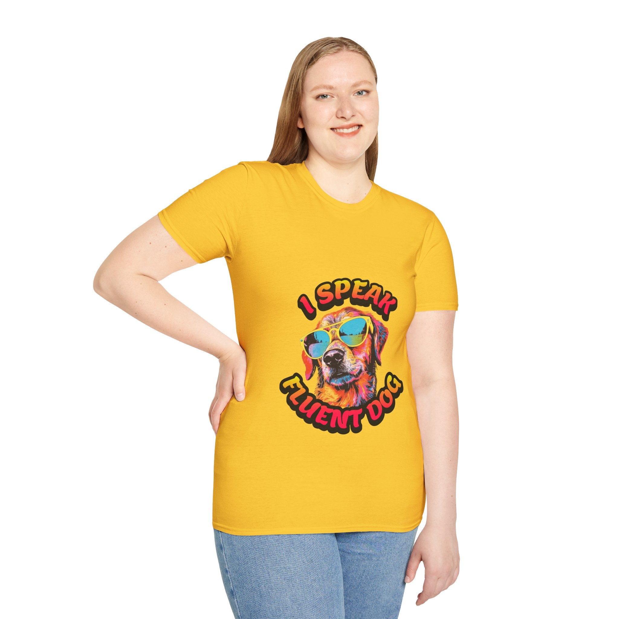 Fluent Dog Unisex Softstyle T-Shirt