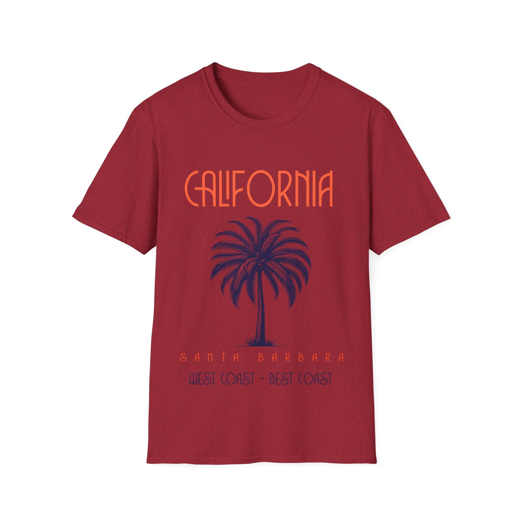 California Best Coast Unisex Softstyle T-Shirt