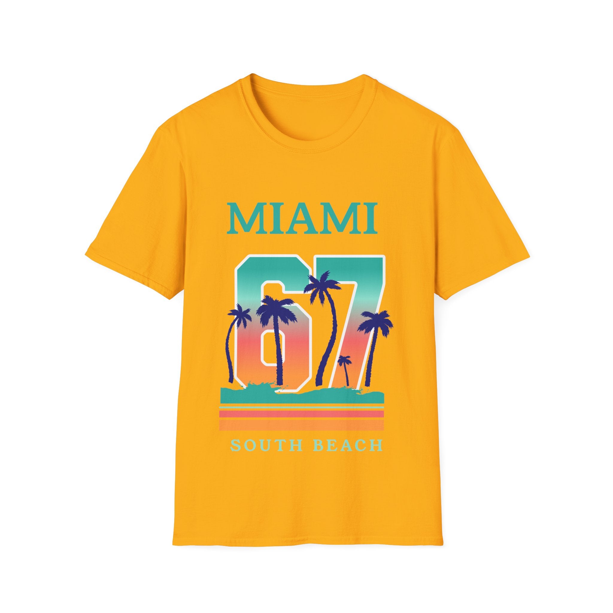 Miami South Beach Unisex Softstyle T-Shirt
