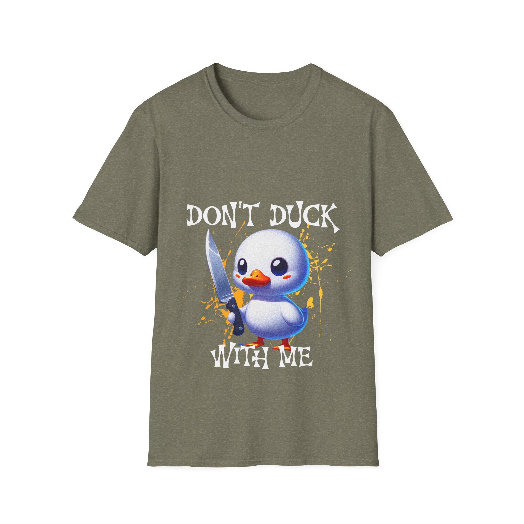 Dont Duck With Me Unisex Softstyle T-Shirt