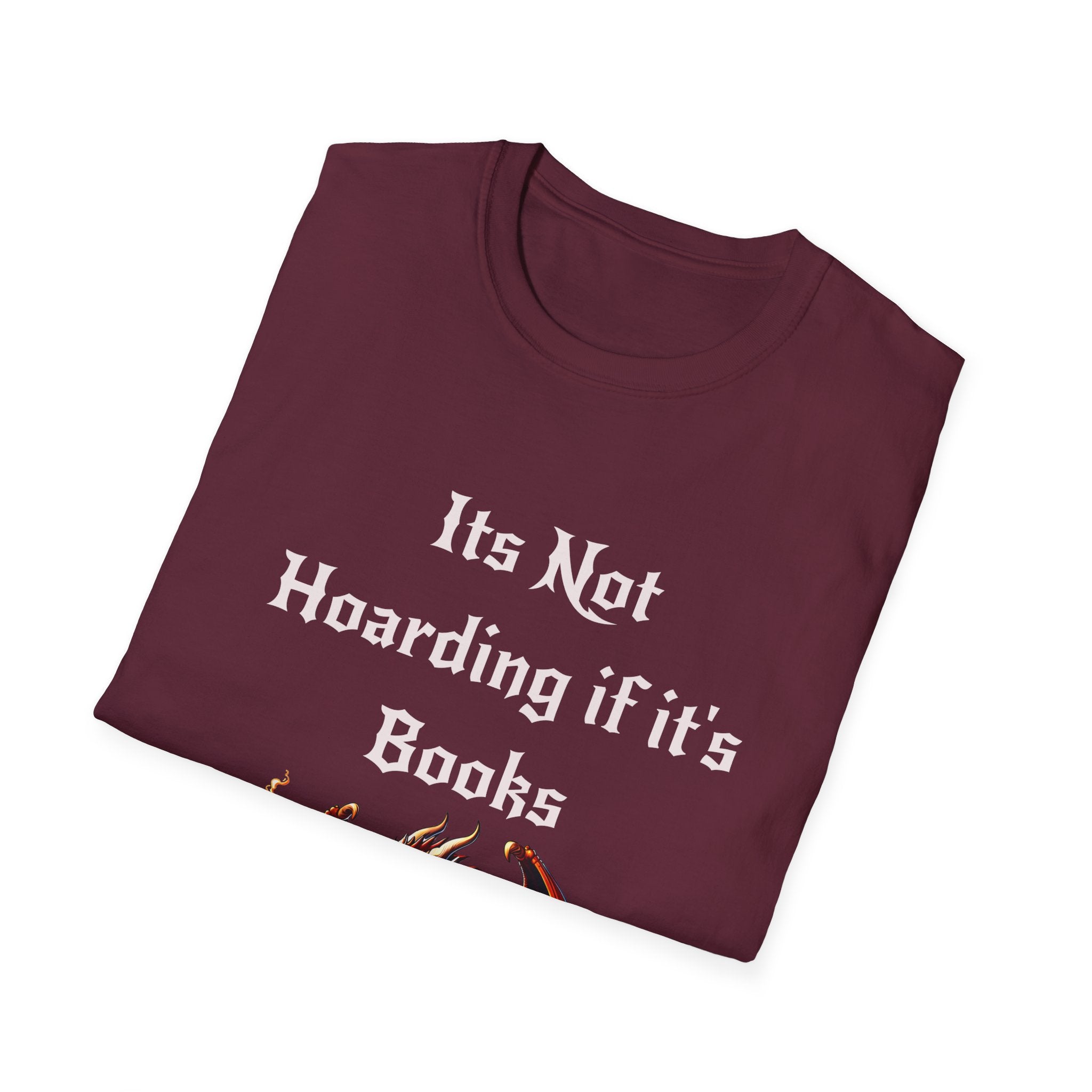 Hoarding Books Unisex Softstyle T-Shirt