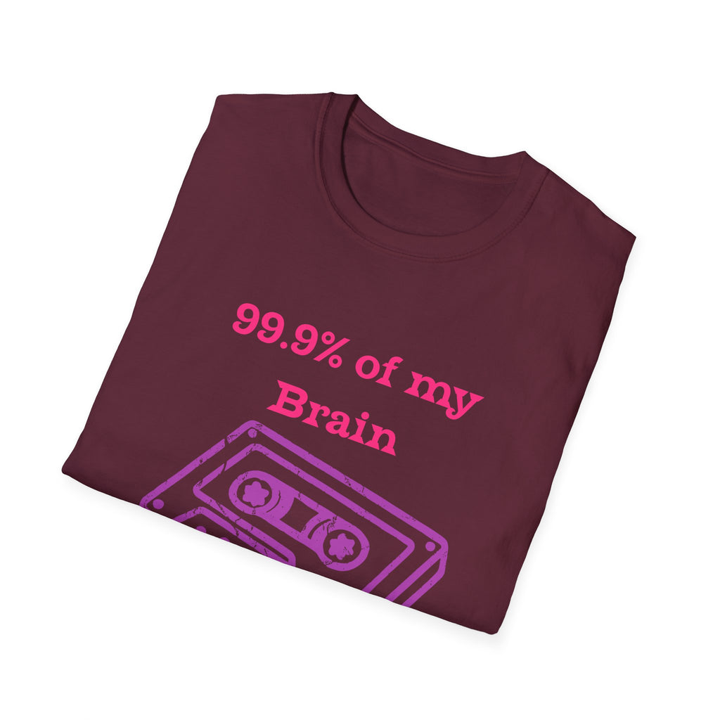 99.9% Lyrics Unisex Softstyle T-Shirt