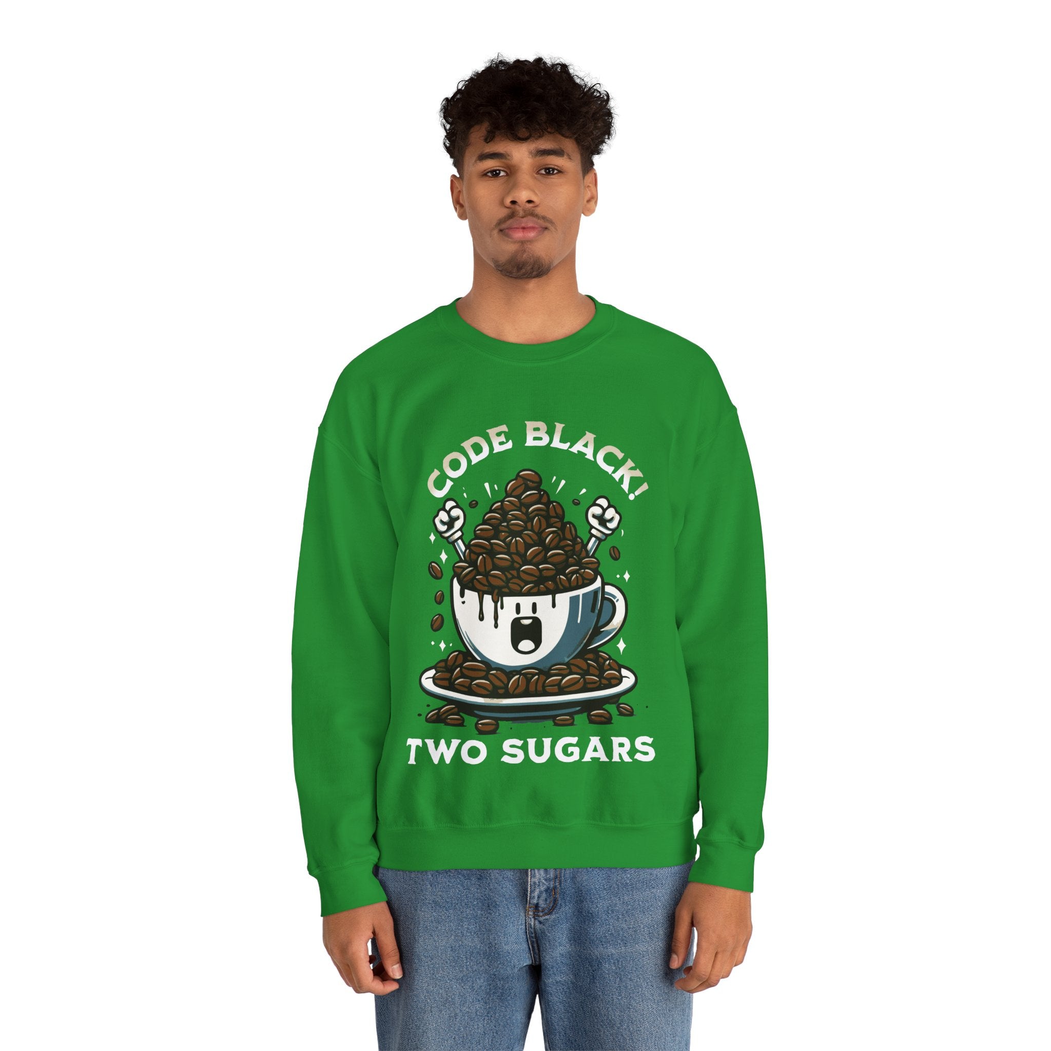 Code Black Unisex Heavy Blend™ Crewneck Sweatshirt