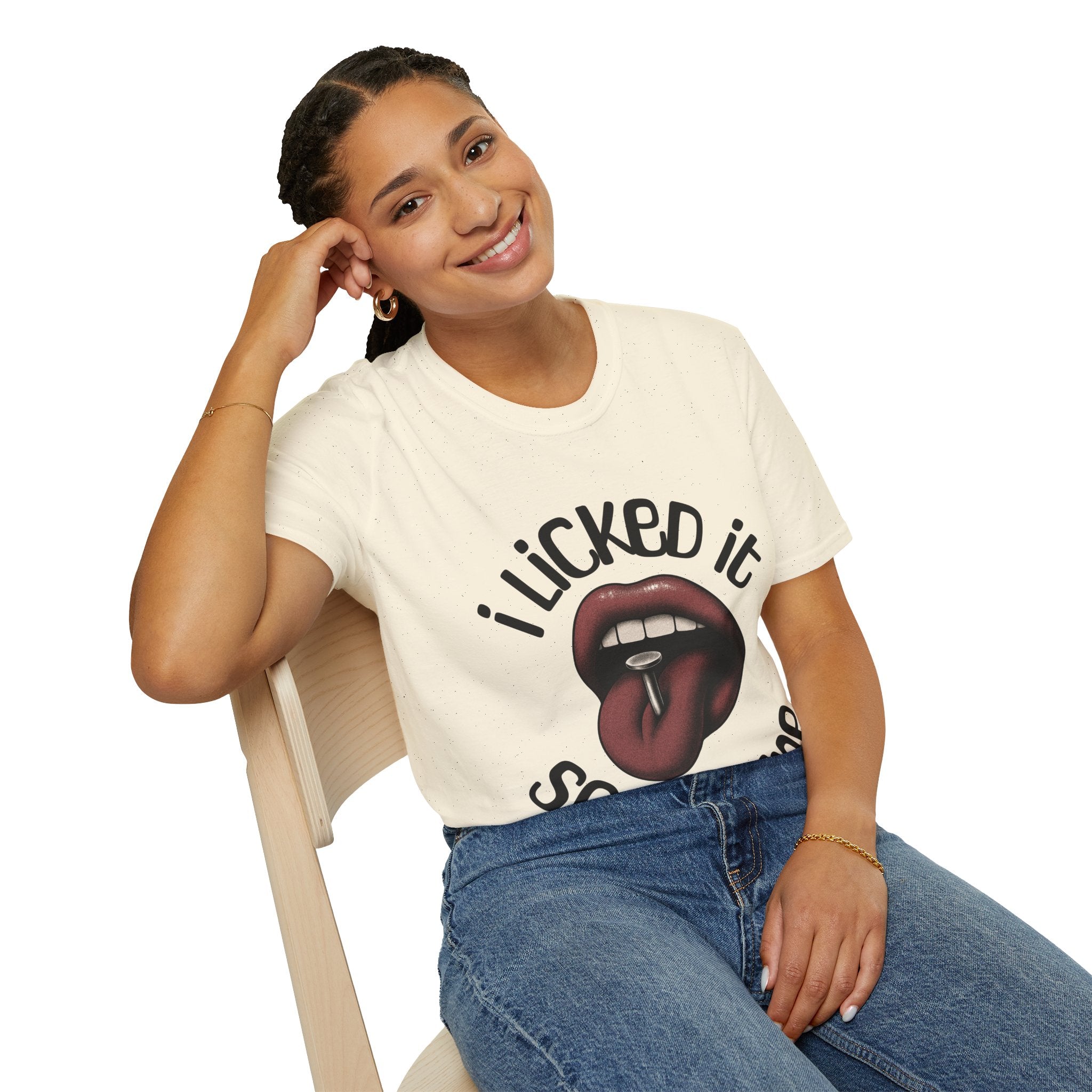 I Licked It Unisex Softstyle T-Shirt