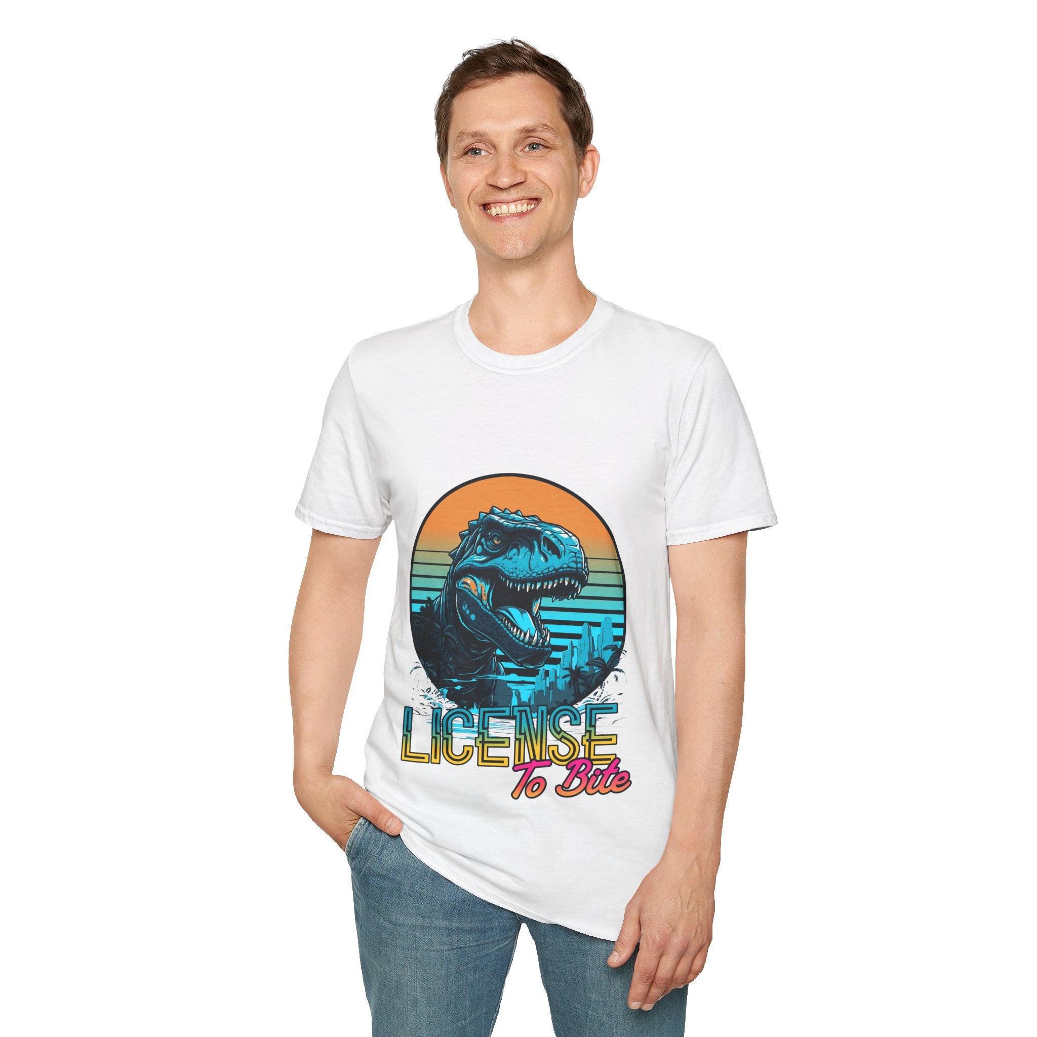 License to Bite Unisex Softstyle T-Shirt