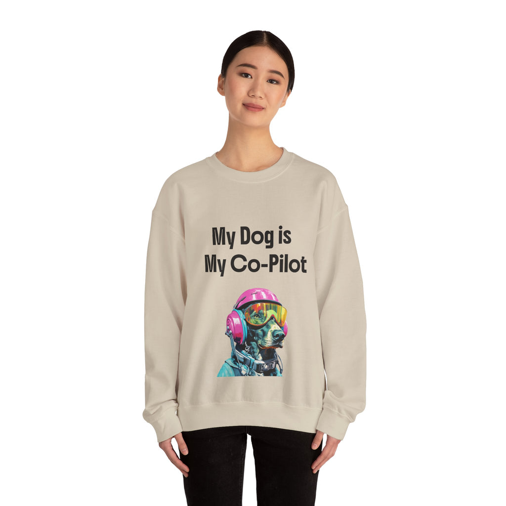 Co-pilot Unisex Heavy Blend™ Crewneck Sweatshirt