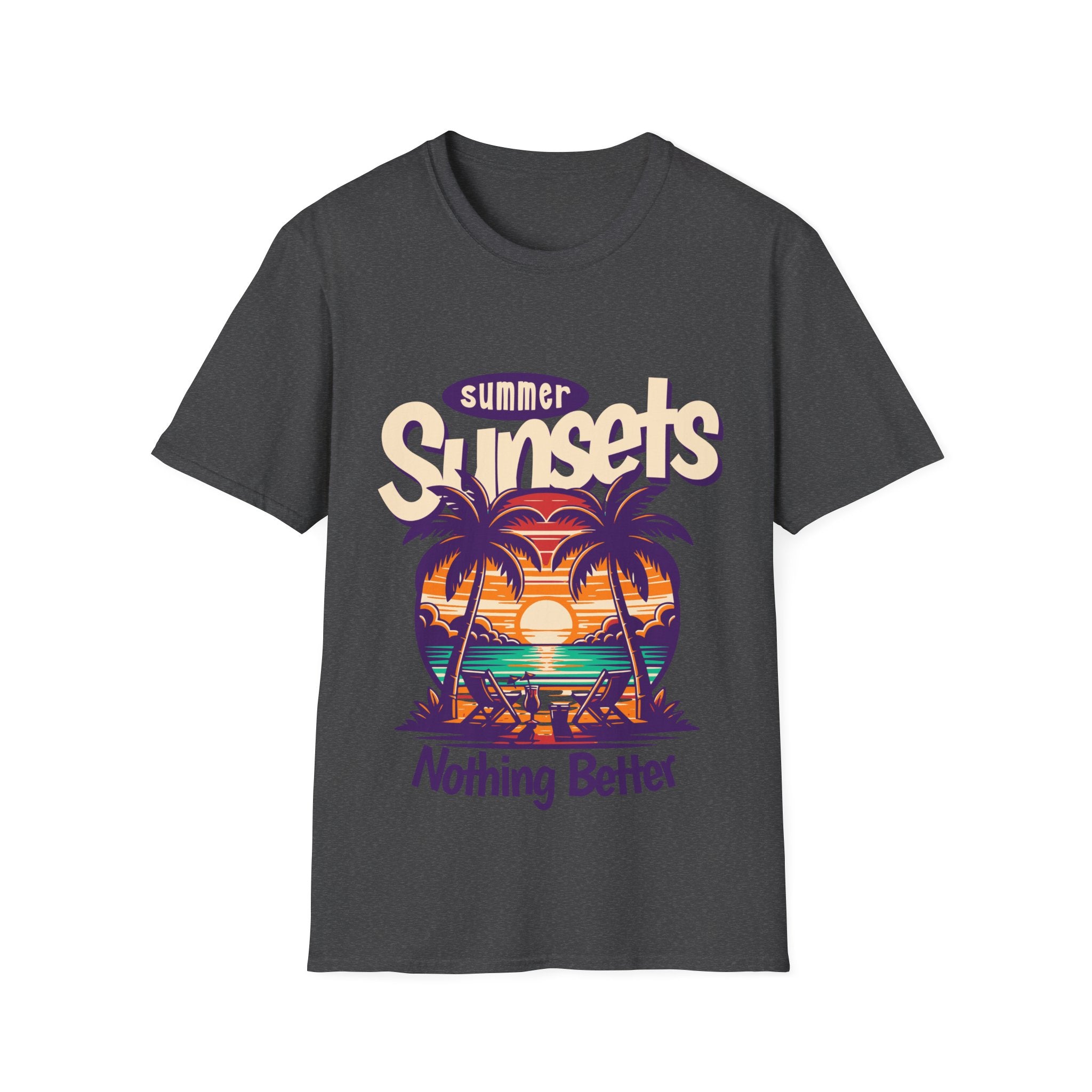 Summer Sunsets Unisex Softstyle T-Shirt