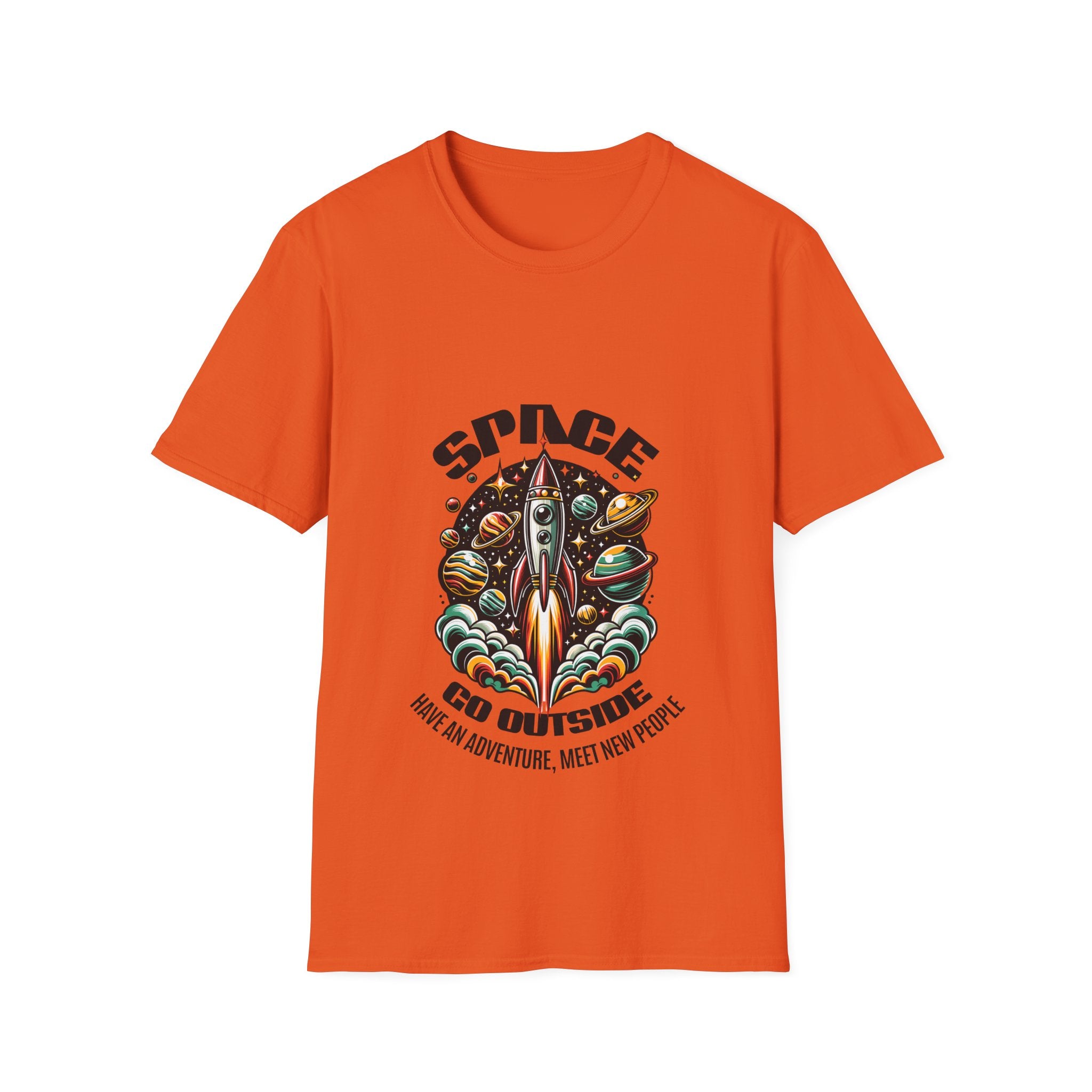 Space Unisex Softstyle T-Shirt