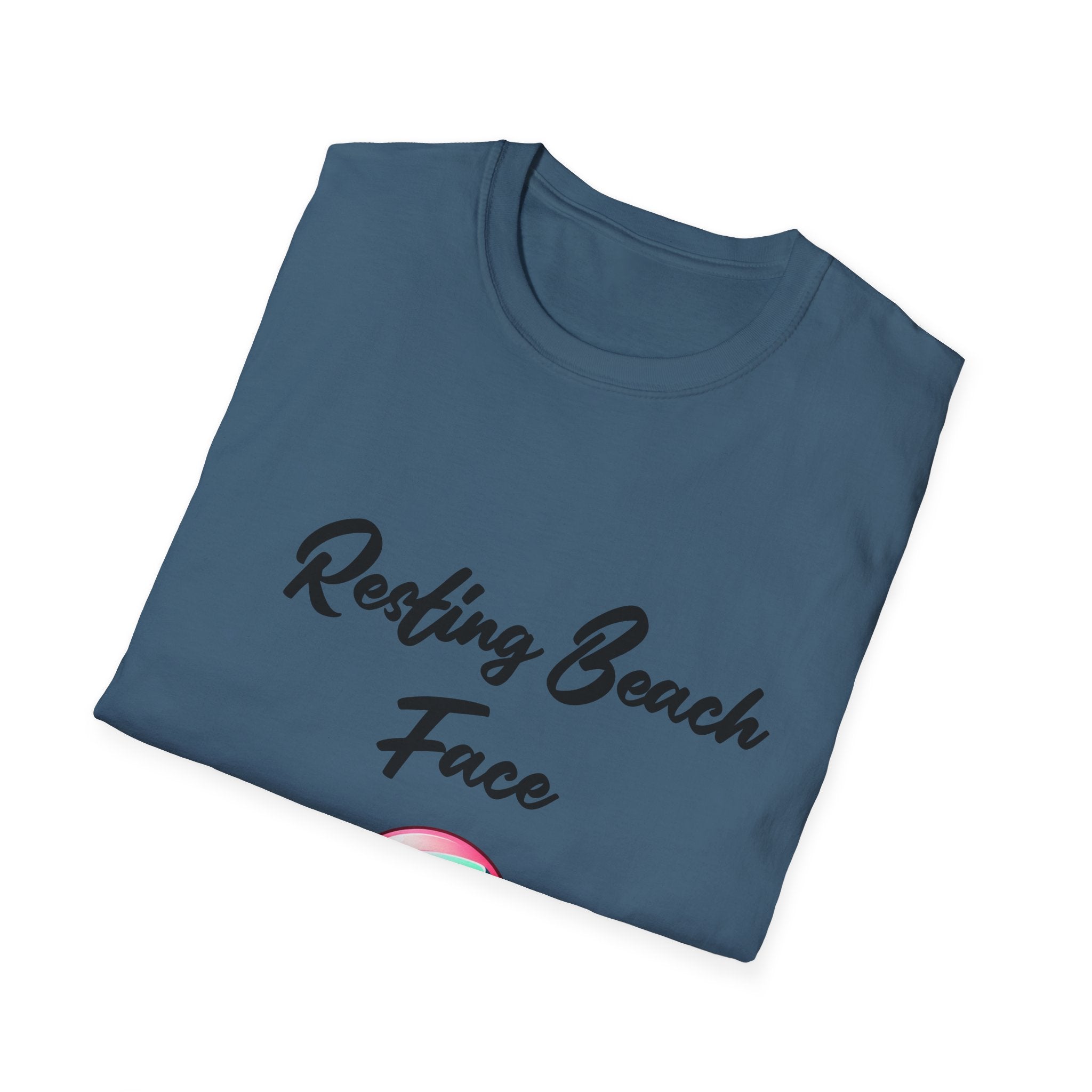 Beach Face Unisex Softstyle T-Shirt