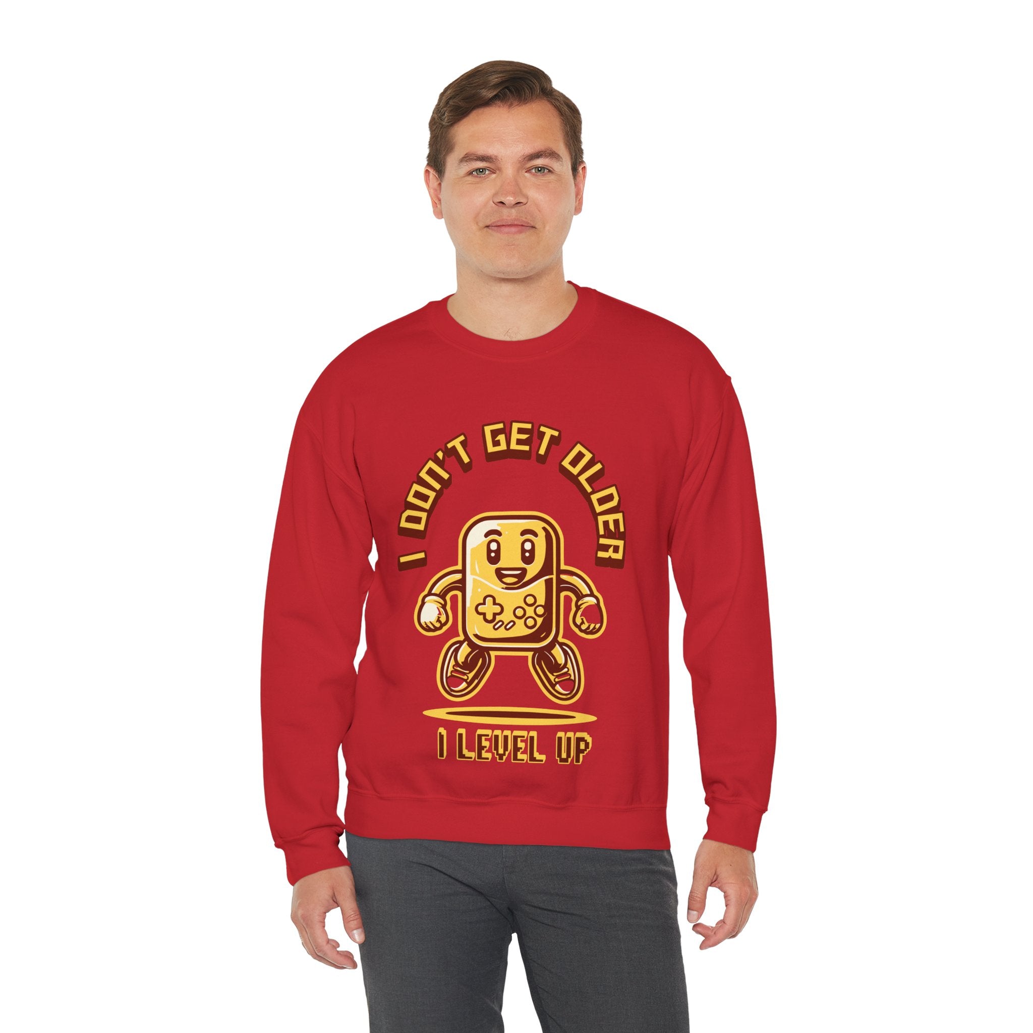 I Level Up Unisex Heavy Blend™ Crewneck Sweatshirt