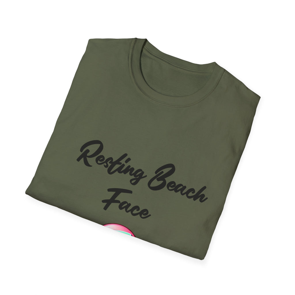 Beach Face Unisex Softstyle T-Shirt
