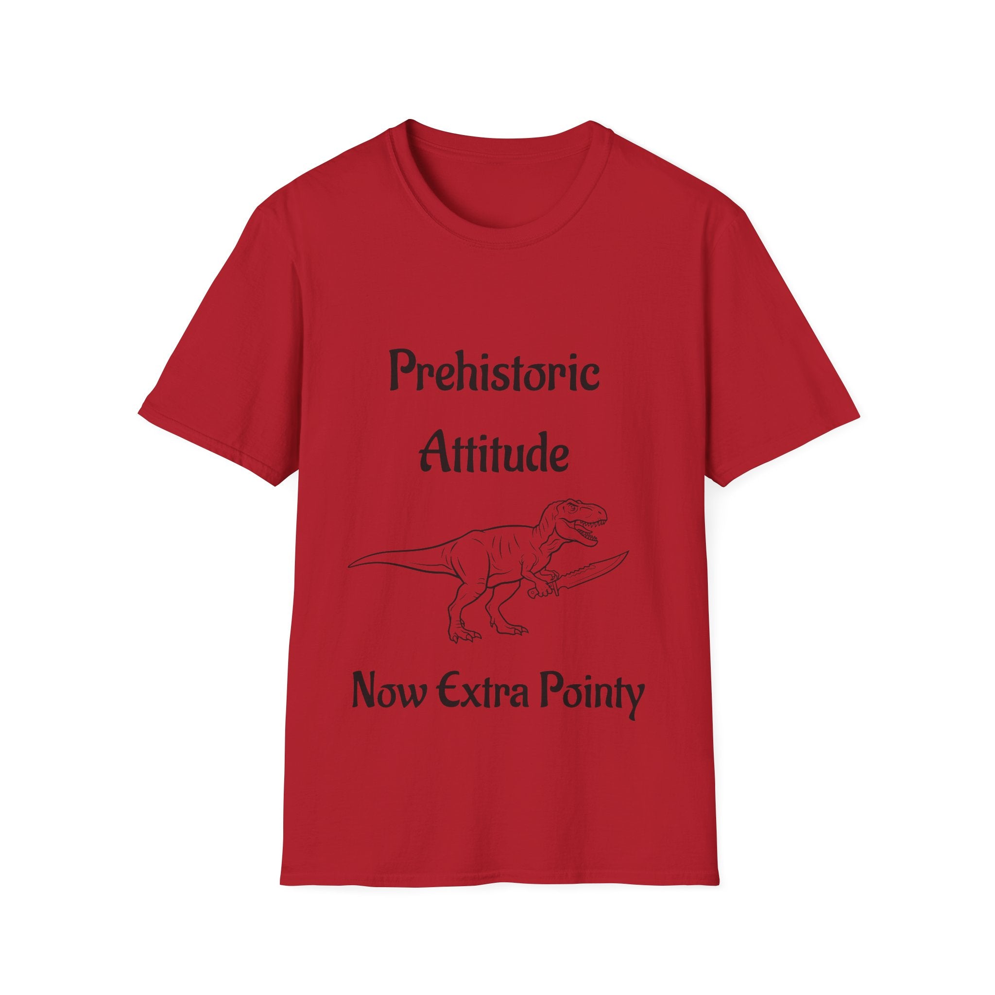 Prehistoric Attitude Unisex Softstyle T-Shirt