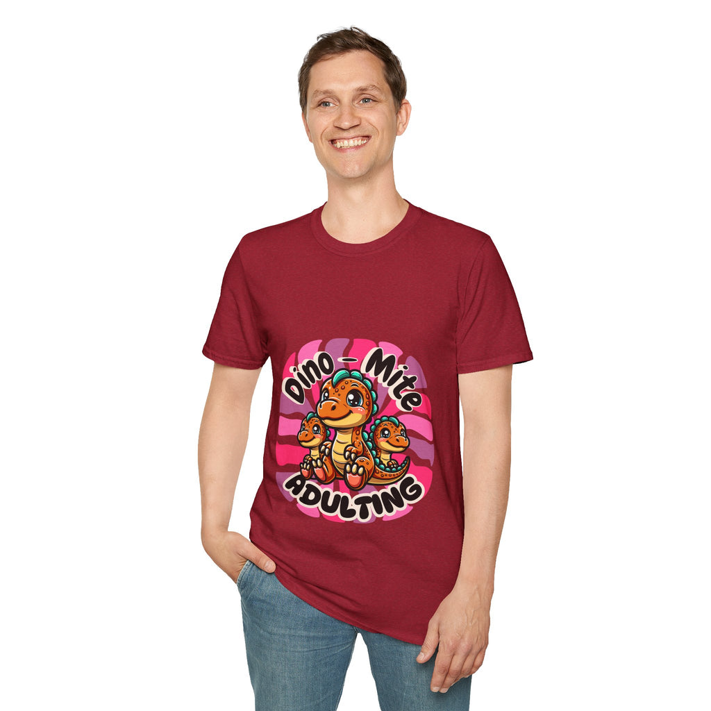 Dino mite Unisex Softstyle T-Shirt