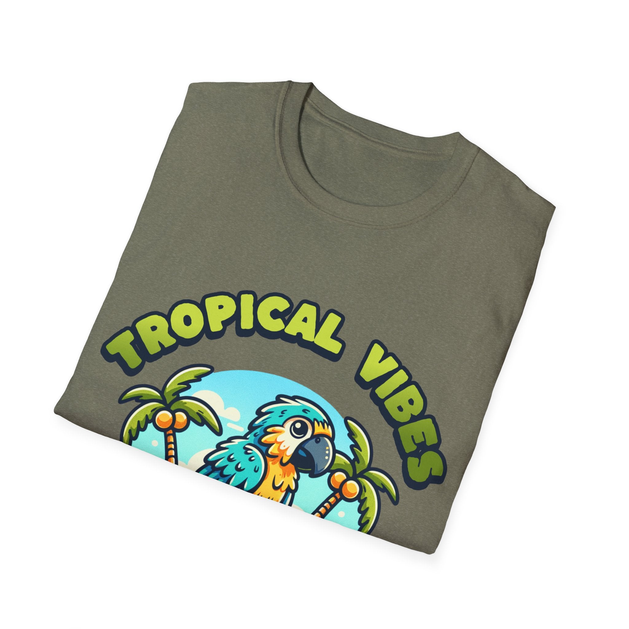 Tropical Vibes Unisex Softstyle T-Shirt