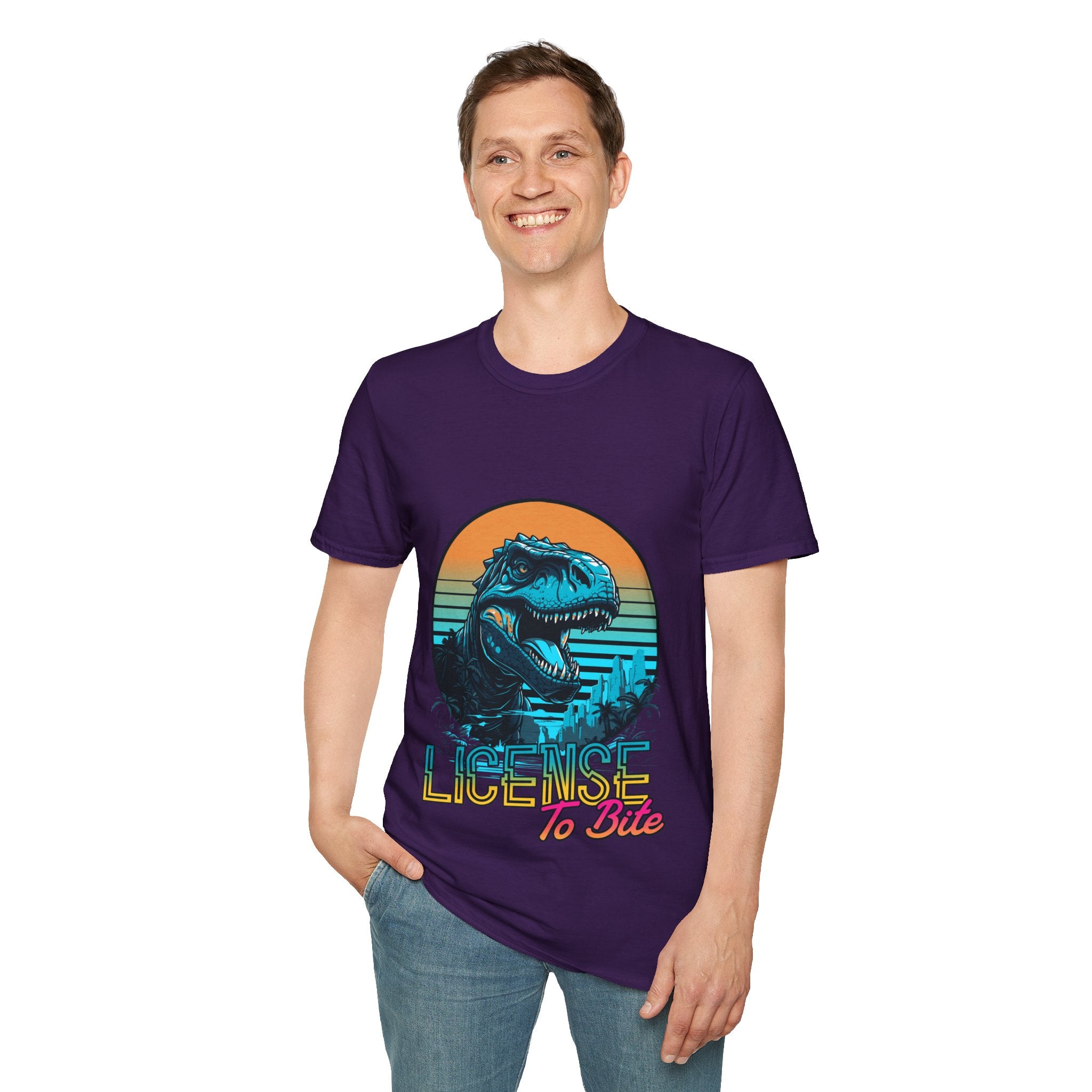 License to Bite Unisex Softstyle T-Shirt